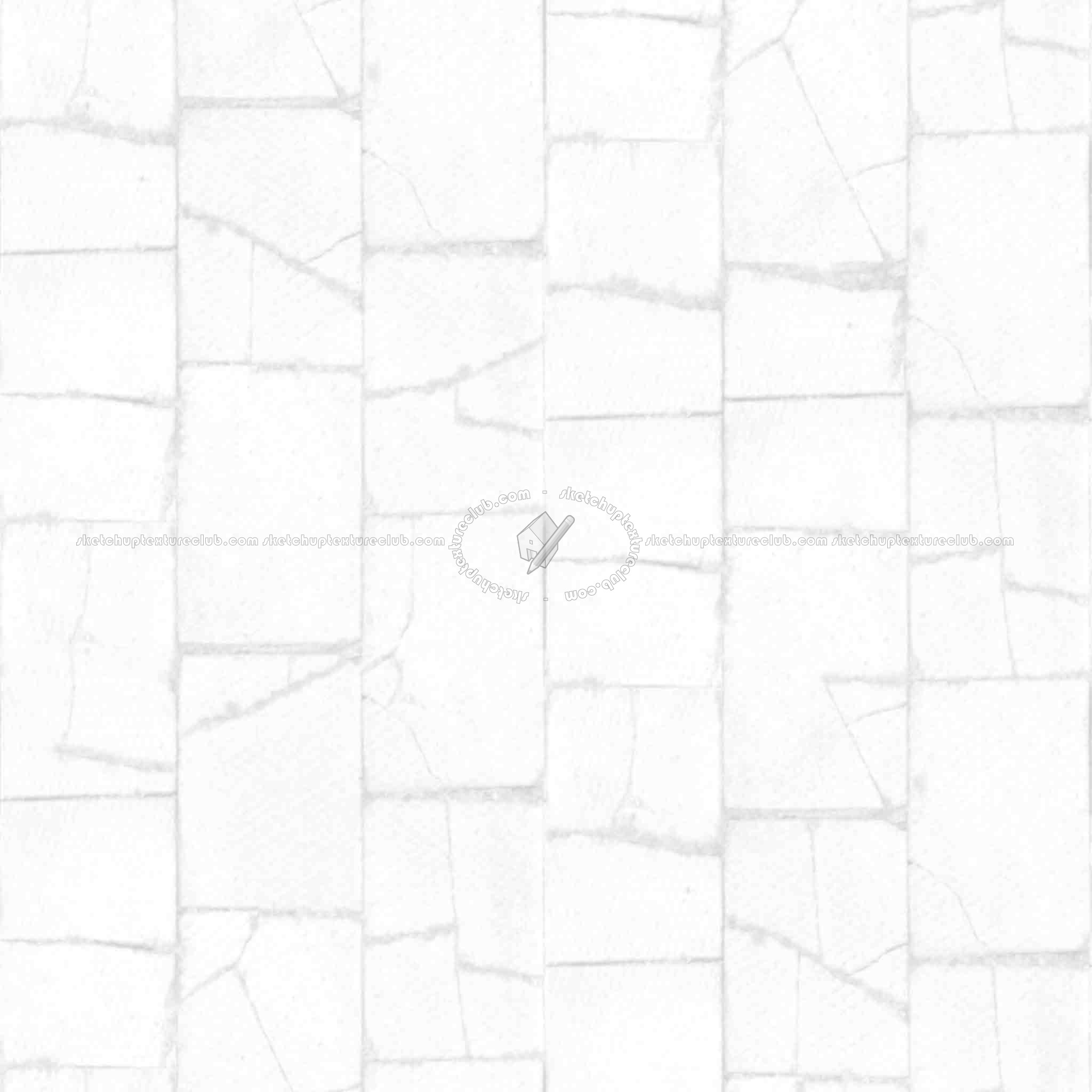 Textures   -   ARCHITECTURE   -   PAVING OUTDOOR   -   Concrete   -   Blocks damaged  - Concrete paving outdoor damaged texture seamless 05538 - Ambient occlusion