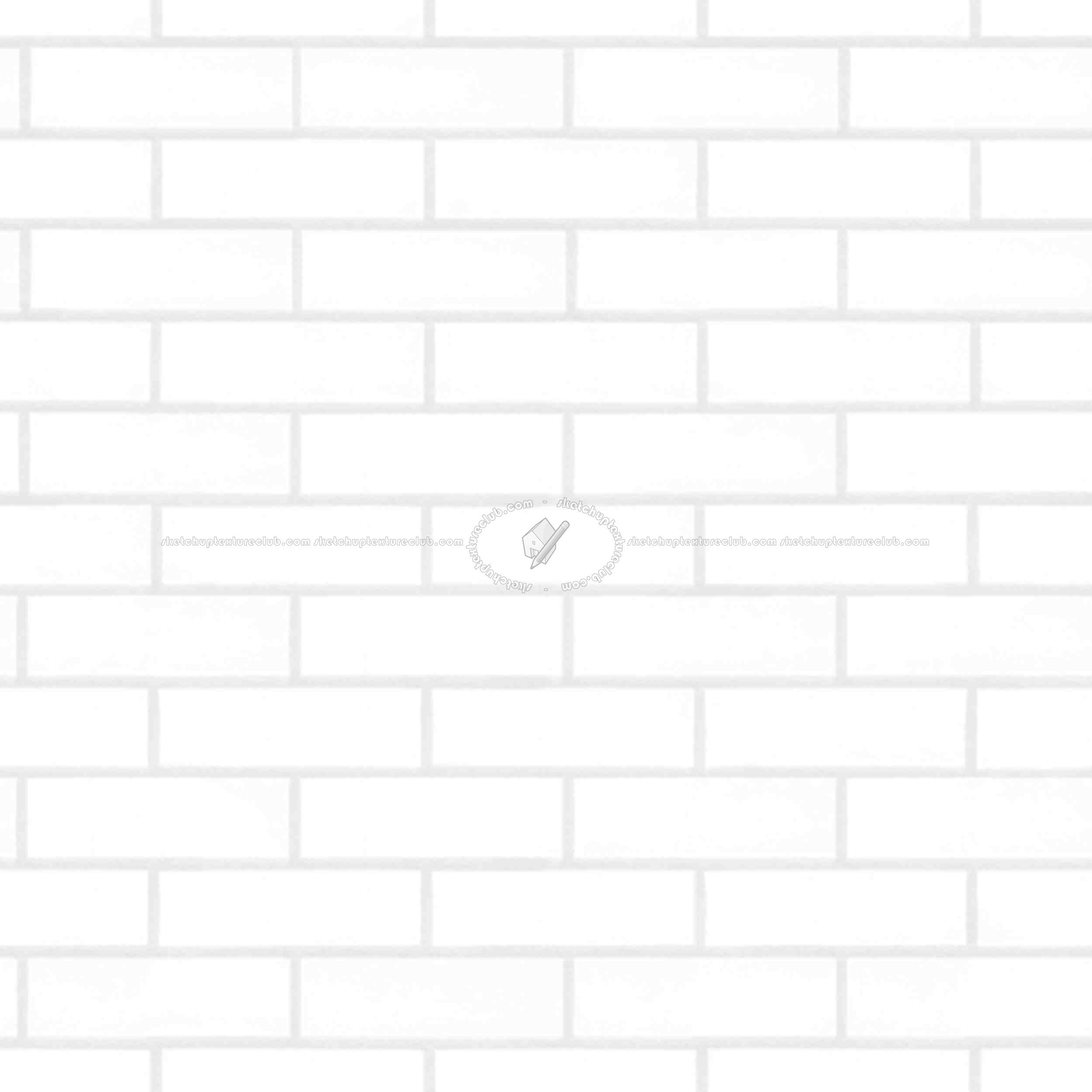 Textures   -   ARCHITECTURE   -   BRICKS   -   Facing Bricks   -   Smooth  - Facing smooth bricks texture seamless 00308 - Ambient occlusion