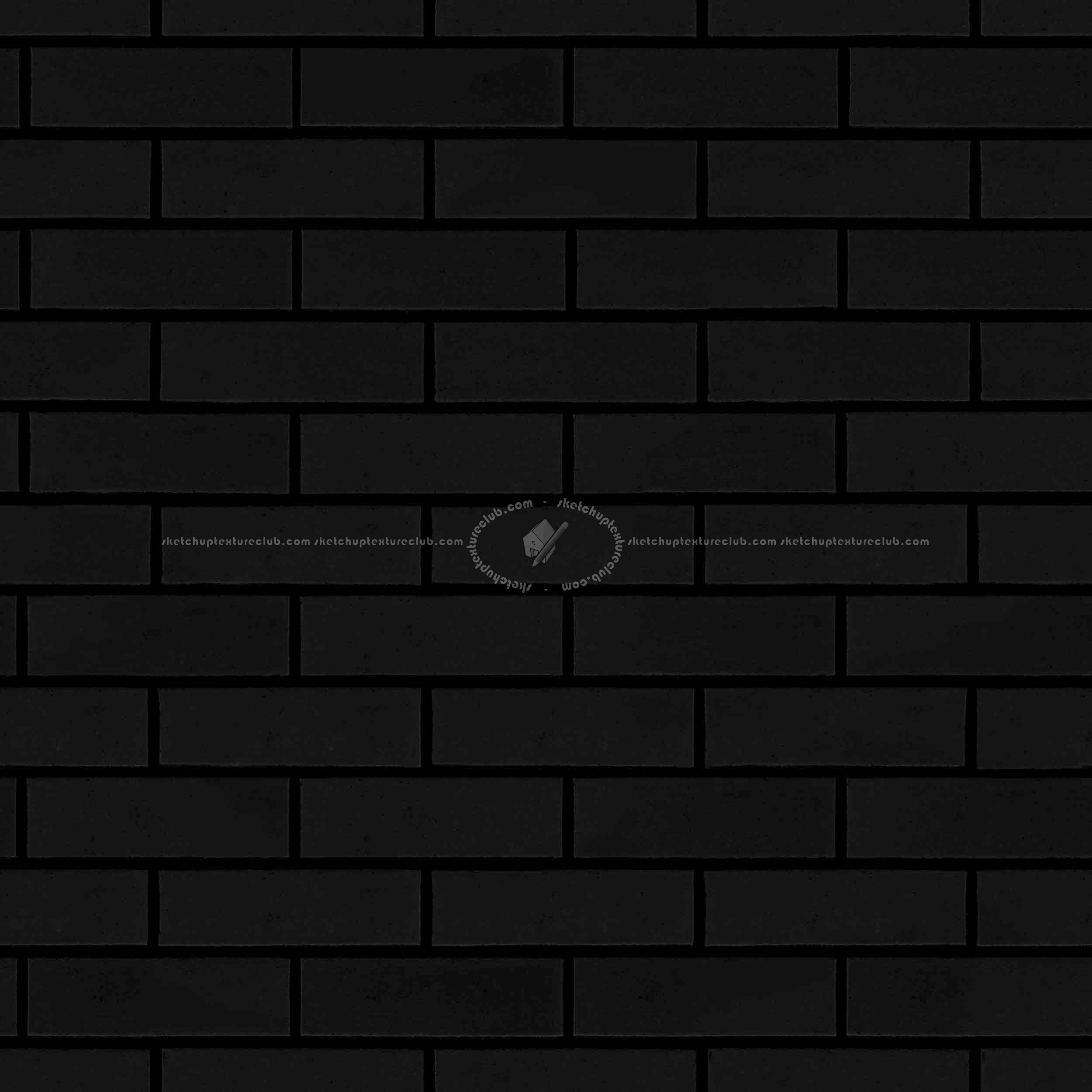 Textures   -   ARCHITECTURE   -   BRICKS   -   Facing Bricks   -   Smooth  - Facing smooth bricks texture seamless 00308 - Specular