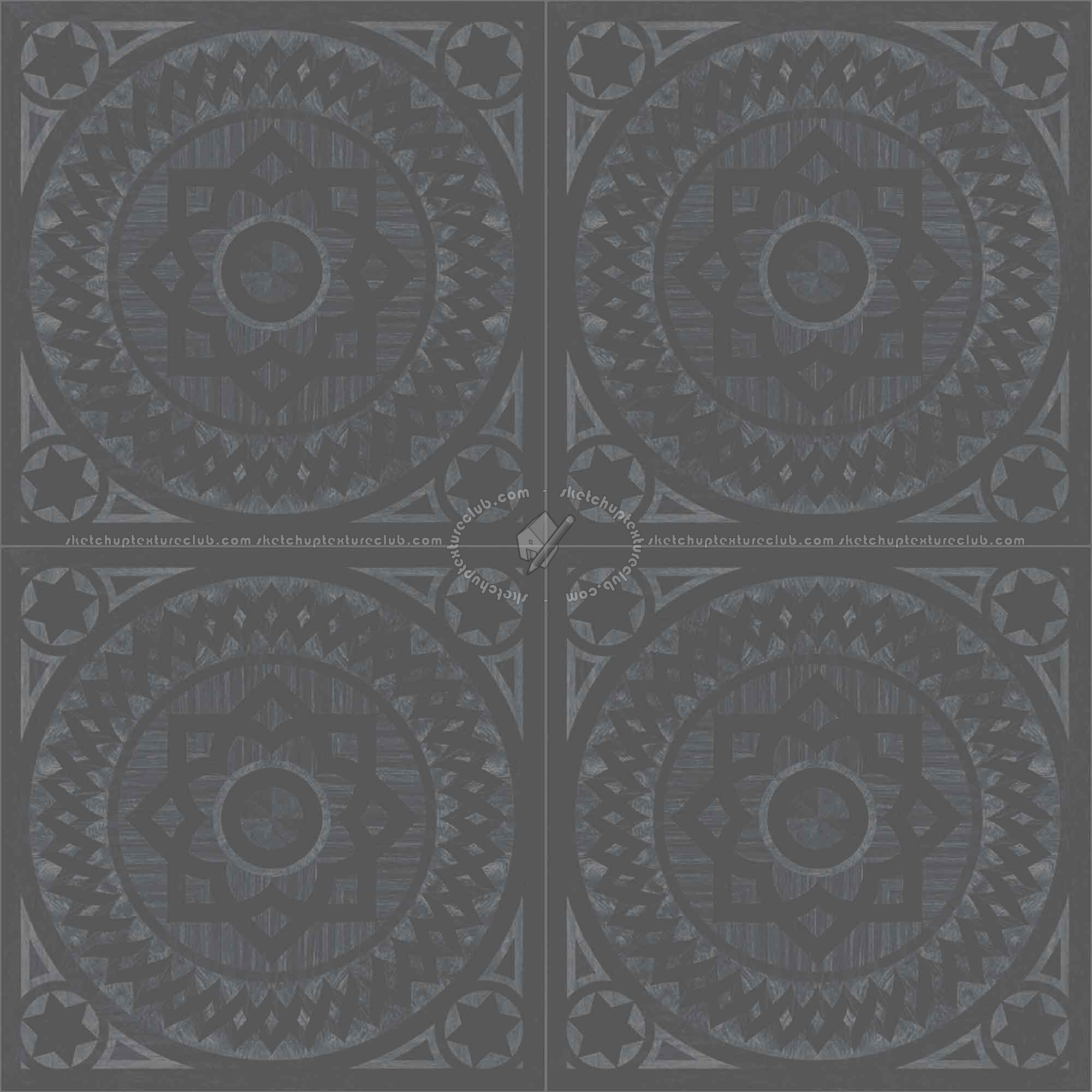Textures   -   ARCHITECTURE   -   WOOD FLOORS   -   Geometric pattern  - Parquet geometric pattern texture seamless 04780 - Specular