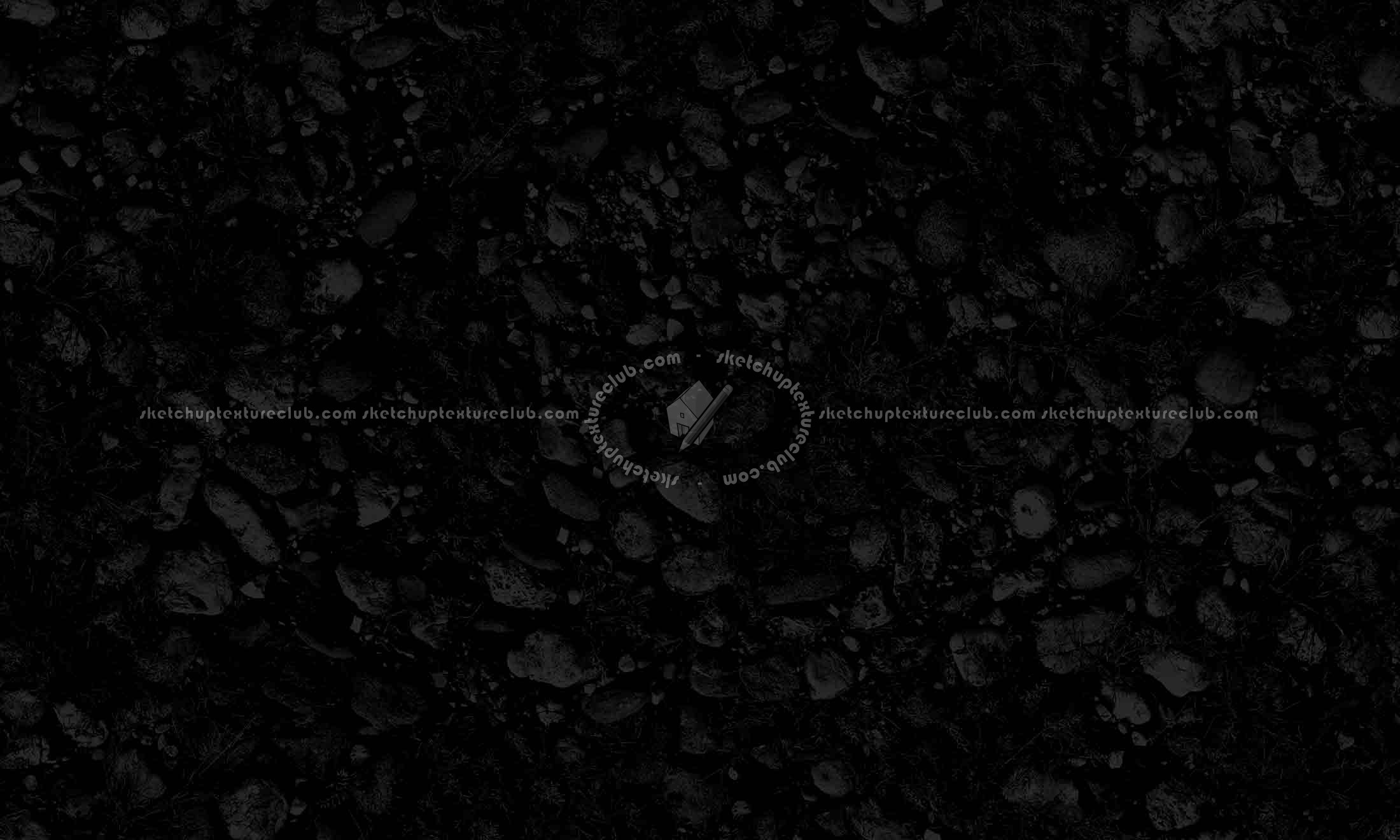 Textures   -   ARCHITECTURE   -   ROADS   -   Paving streets   -   Rounded cobble  - Rounded cobblestone with dry grass texture seamless 19349 - Specular