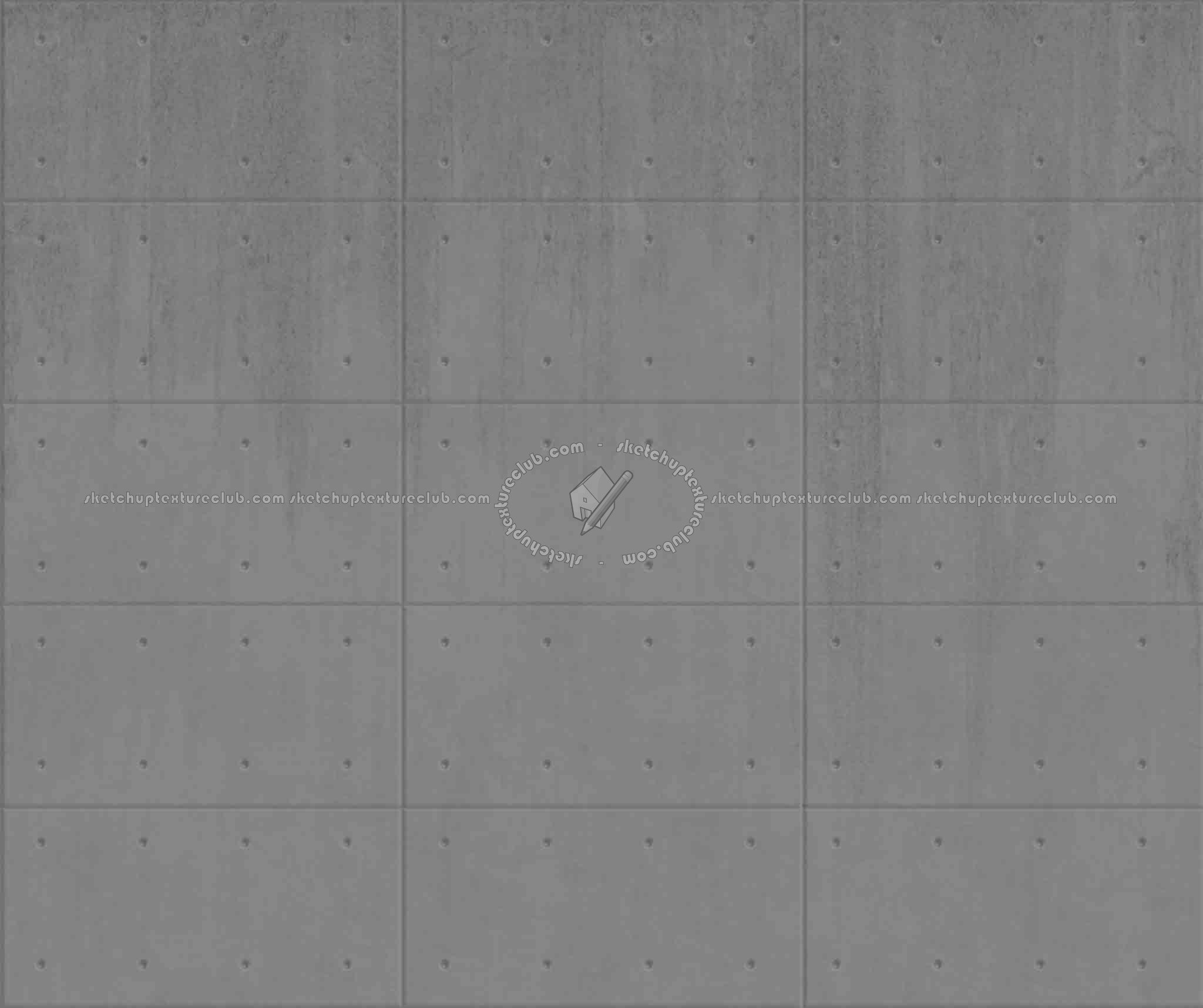 Textures   -   ARCHITECTURE   -   CONCRETE   -   Plates   -   Tadao Ando  - Tadao ando concrete plates seamless 01873 - Displacement