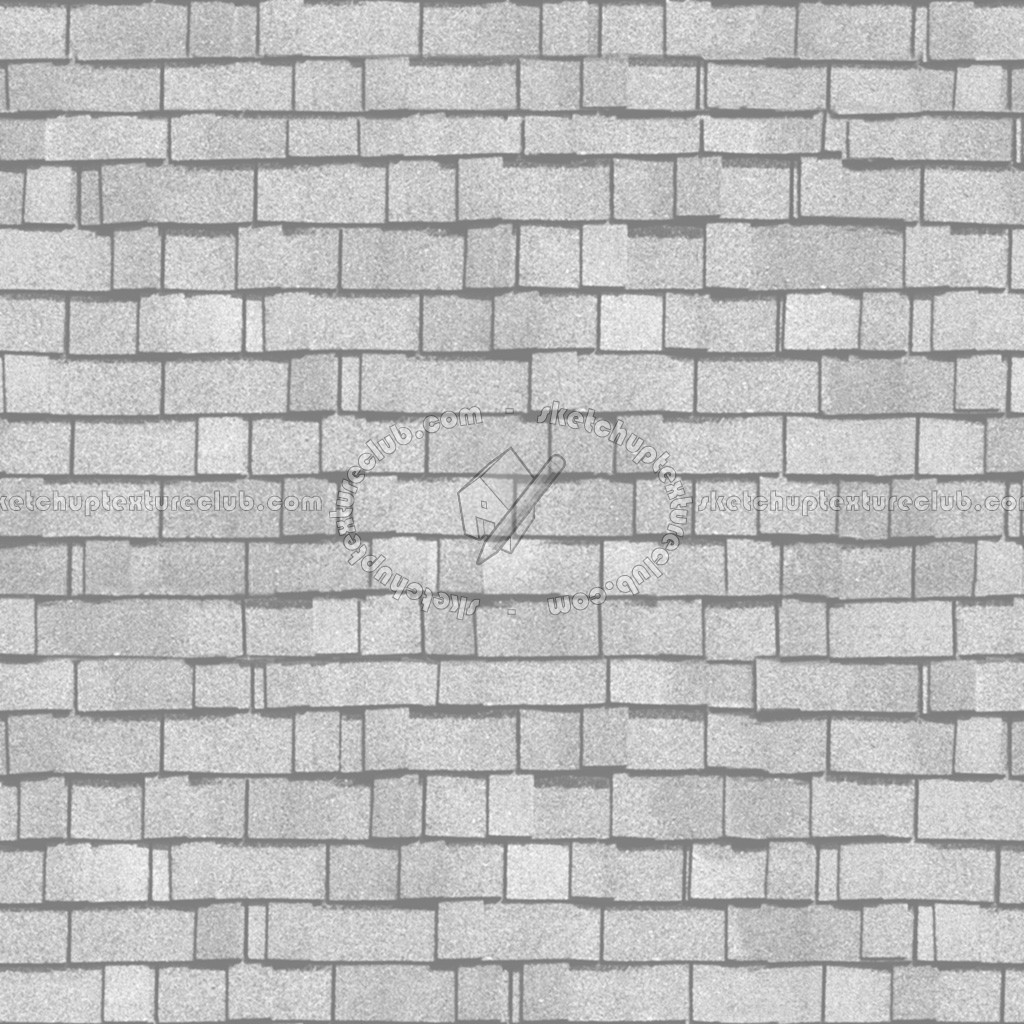 Textures   -   ARCHITECTURE   -   ROOFINGS   -   Asphalt roofs  - Asphalt roofing texture seamless 03255 - Bump