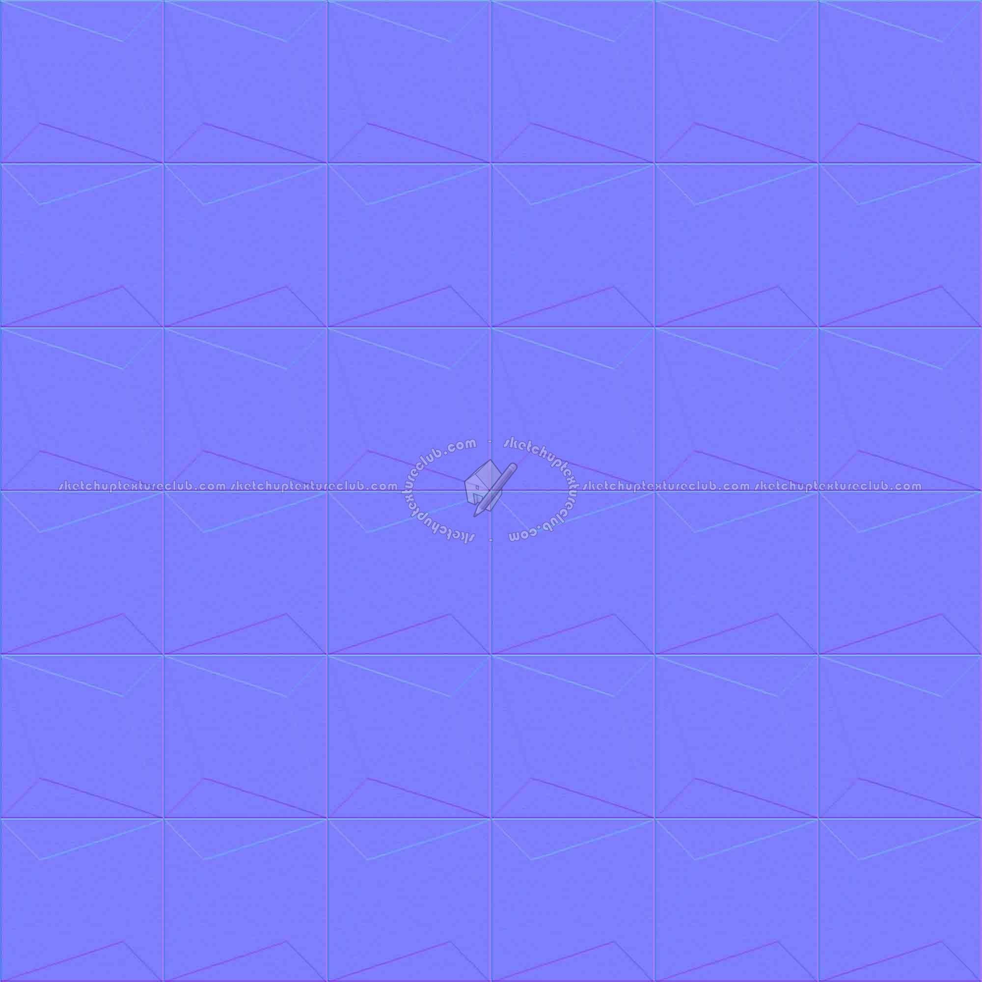 Textures   -   ARCHITECTURE   -   TILES INTERIOR   -   Cement - Encaustic   -   Cement  - Cement concrete tile texture seamless 13321 - Normal