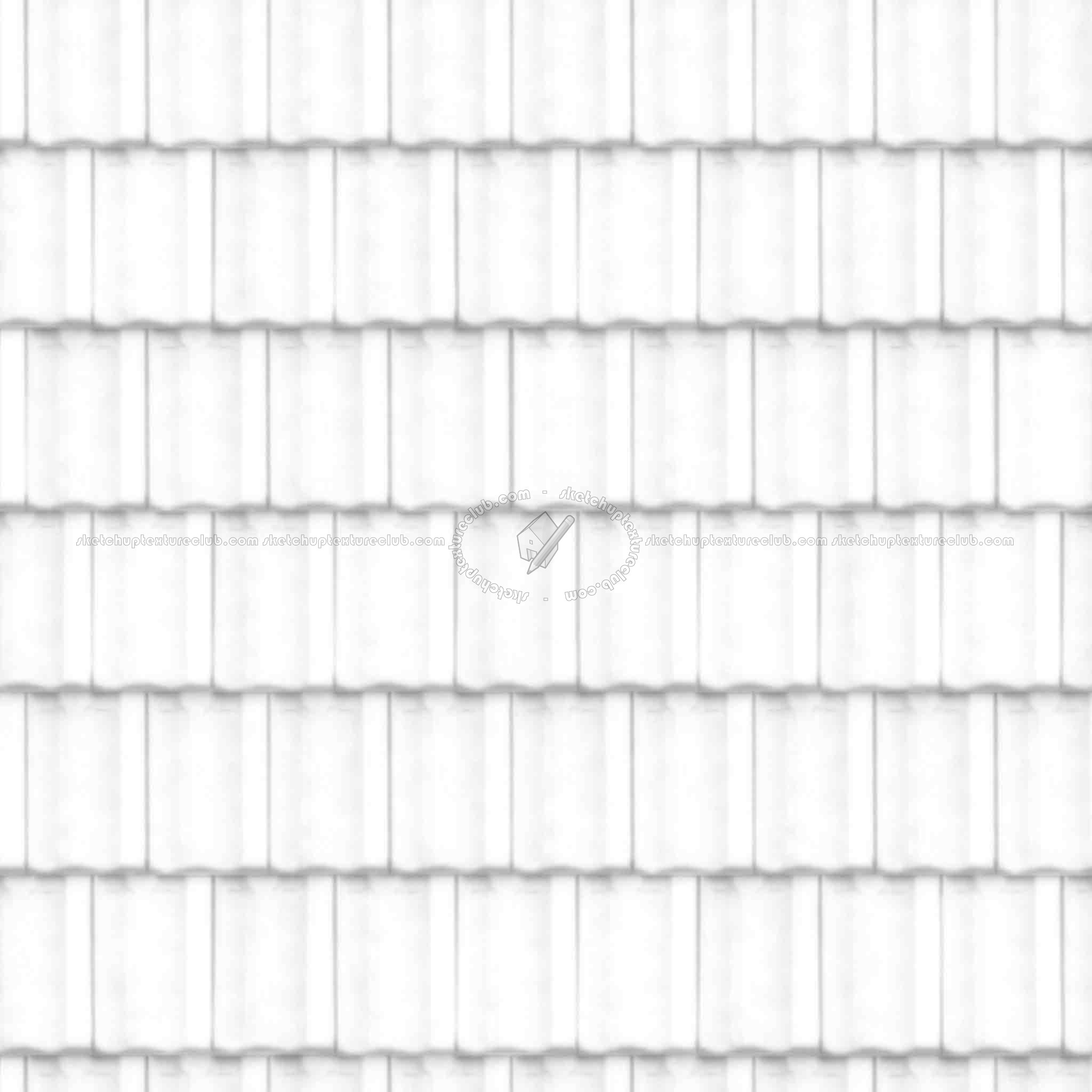 Textures   -   ARCHITECTURE   -   ROOFINGS   -   Clay roofs  - Clay roofing Cote de Beaune texture seamless 03345 - Ambient occlusion