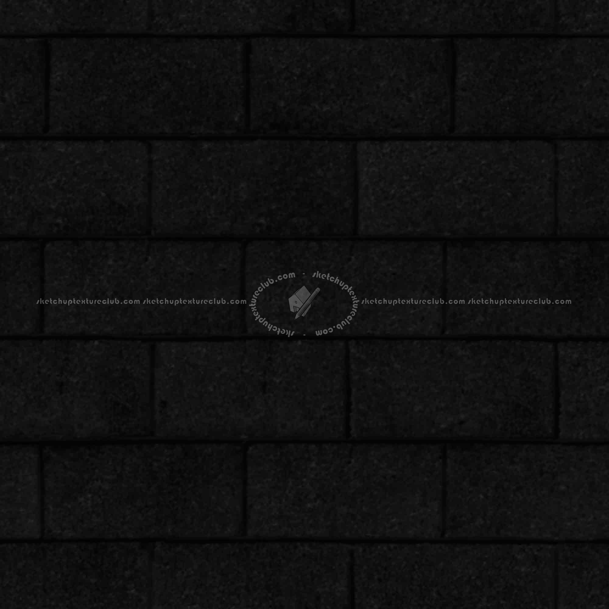 Textures   -   ARCHITECTURE   -   CONCRETE   -   Plates   -   Clean  - Clean cinder block texture seamless 01628 - Specular