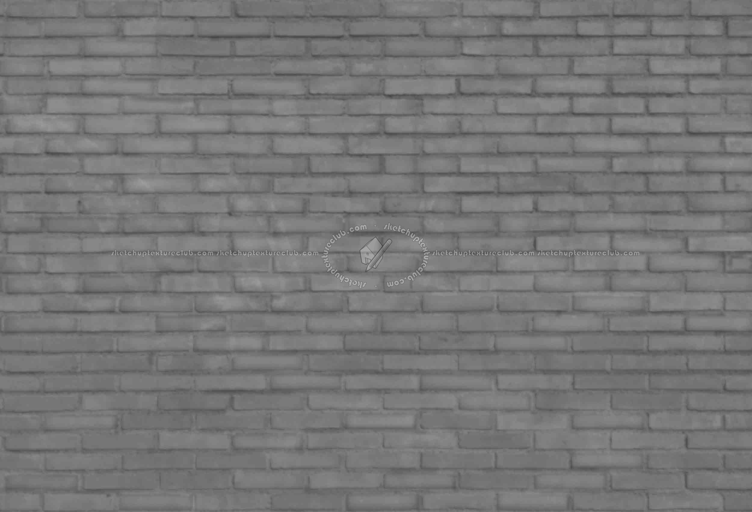 Textures   -   ARCHITECTURE   -   BRICKS   -   Dirty Bricks  - Dirty bricks texture seamless 00148 - Displacement