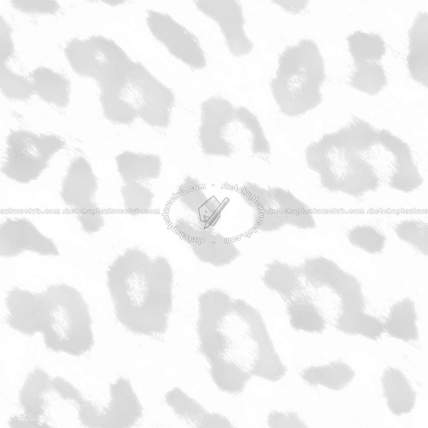 Textures   -   MATERIALS   -   FUR ANIMAL  - Leopard faux fake fur animal texture seamless 09556 - Ambient occlusion