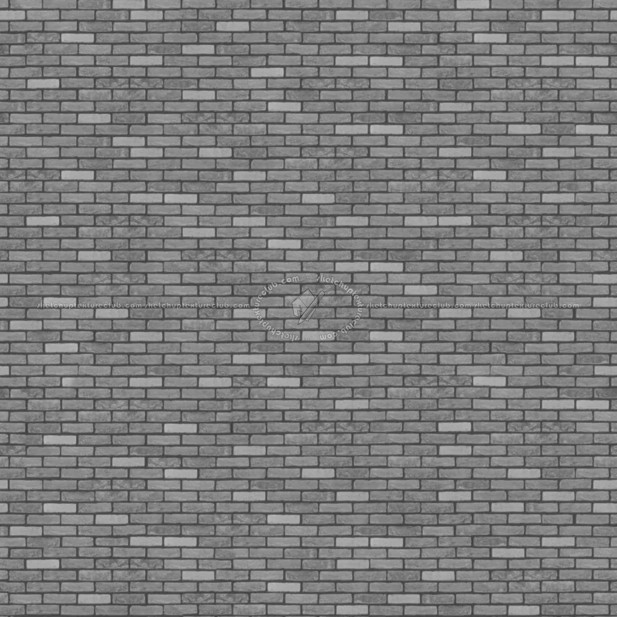 Textures   -   ARCHITECTURE   -   BRICKS   -   Facing Bricks   -   Rustic  - Rustic bricks texture seamless 00179 - Displacement