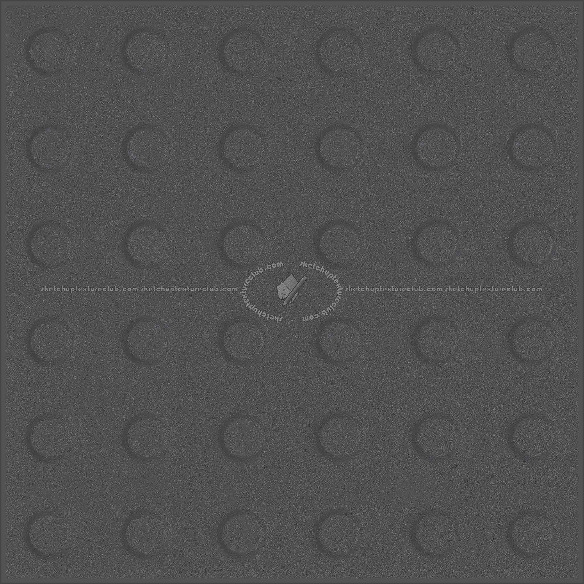 Textures   -   ARCHITECTURE   -   PAVING OUTDOOR   -   Tactile  - Tactile pavement PBR texture seamless 21944 - Specular