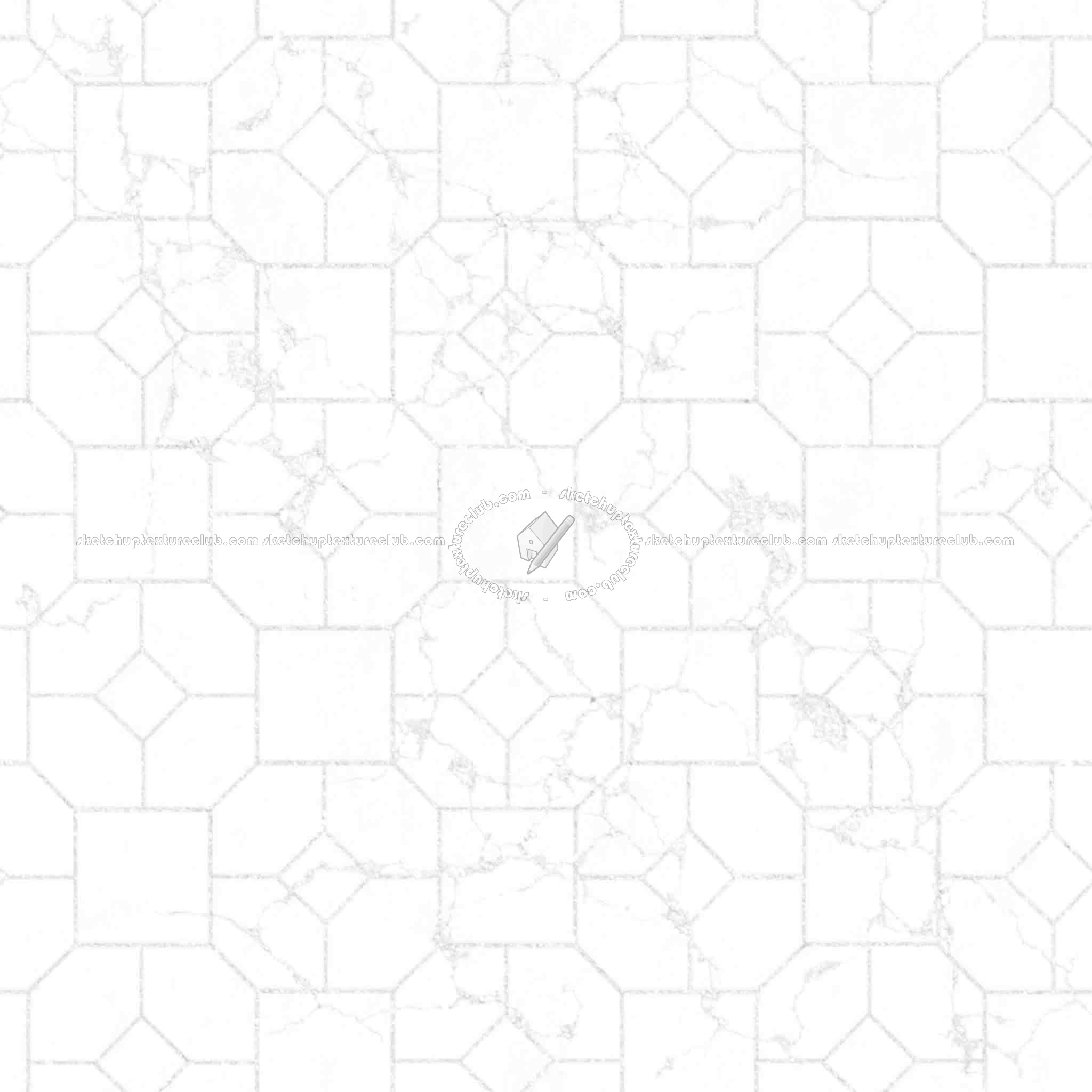 Textures   -   ARCHITECTURE   -   PAVING OUTDOOR   -   Concrete   -   Blocks damaged  - Concrete paving outdoor damaged texture seamless 05539 - Ambient occlusion