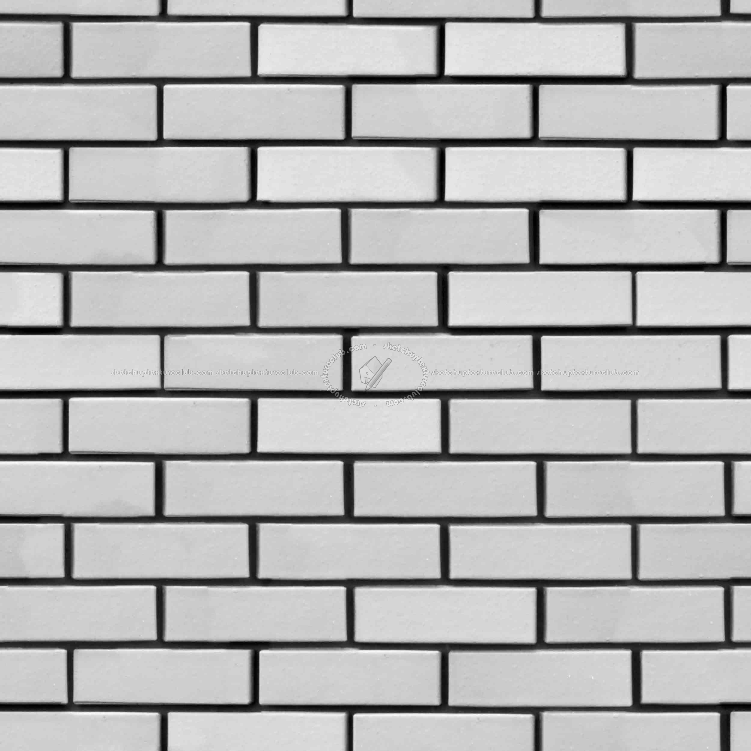 Textures   -   ARCHITECTURE   -   BRICKS   -   Facing Bricks   -   Smooth  - Facing smooth bricks texture seamless 00309 - Displacement
