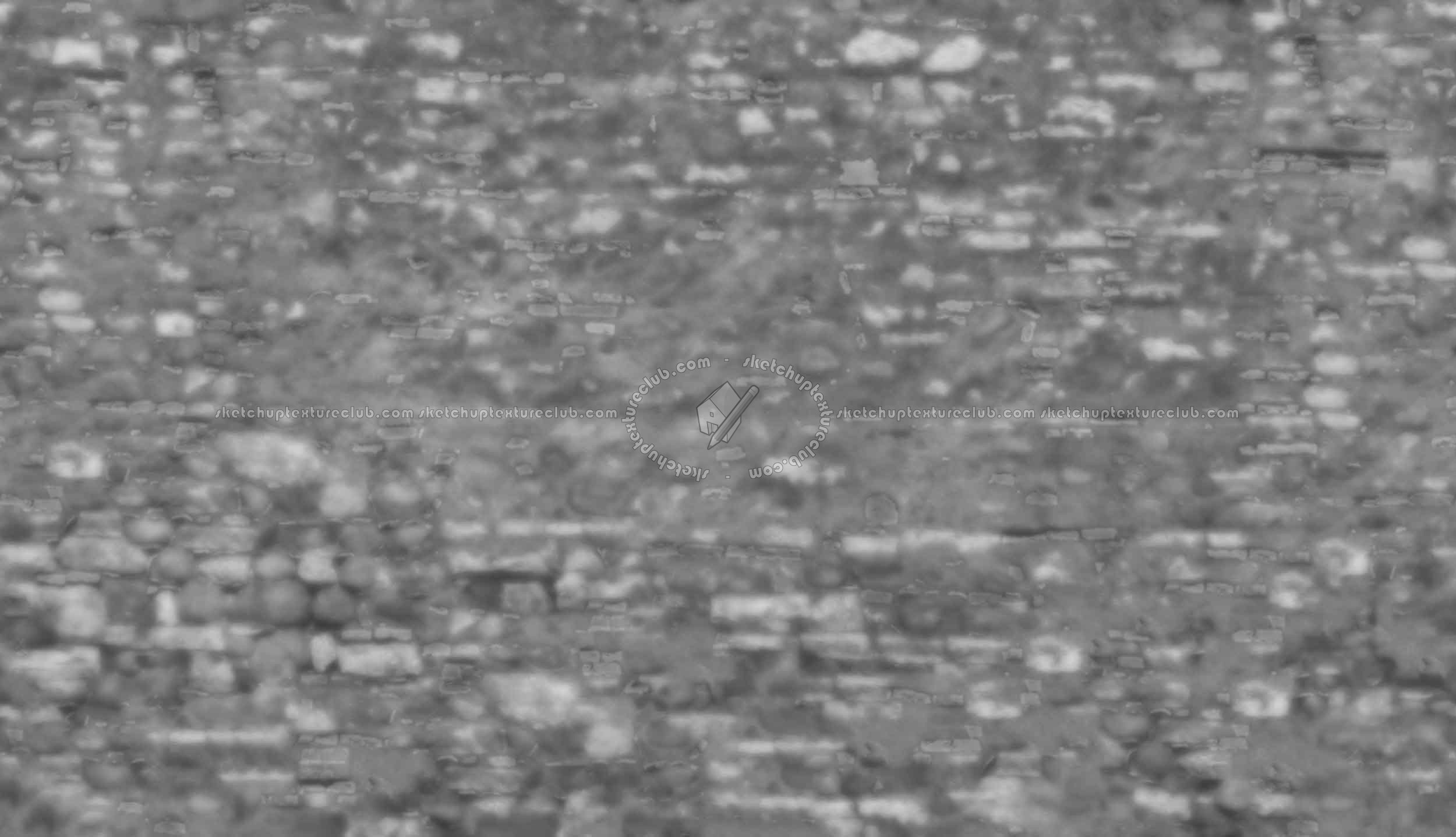 Textures   -   ARCHITECTURE   -   STONES WALLS   -   Damaged walls  - Old damaged wall stone texture seamless 17356 - Displacement