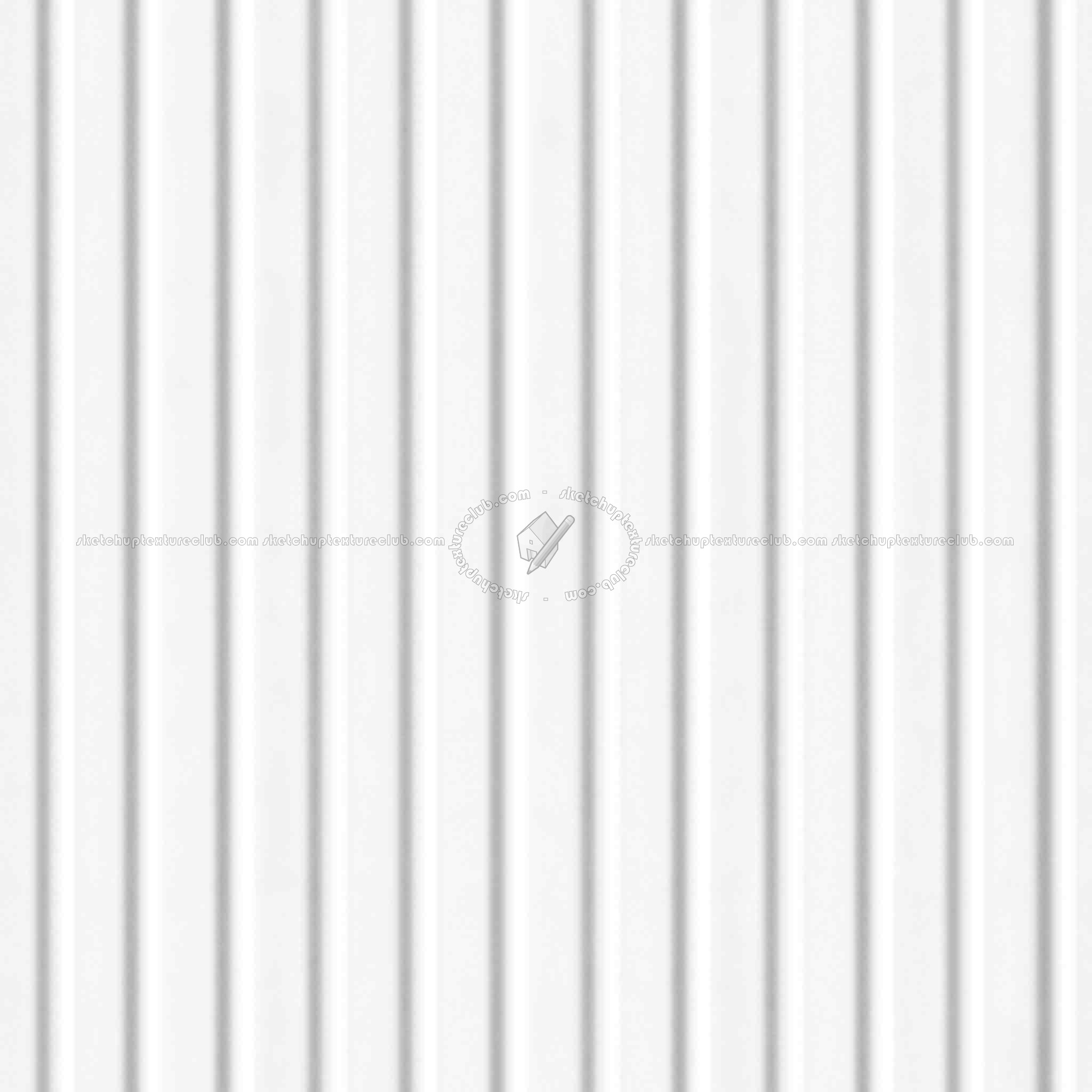 Textures   -   MATERIALS   -   METALS   -   Corrugated  - Painted corrugated metal texture seamless 09977 - Ambient occlusion
