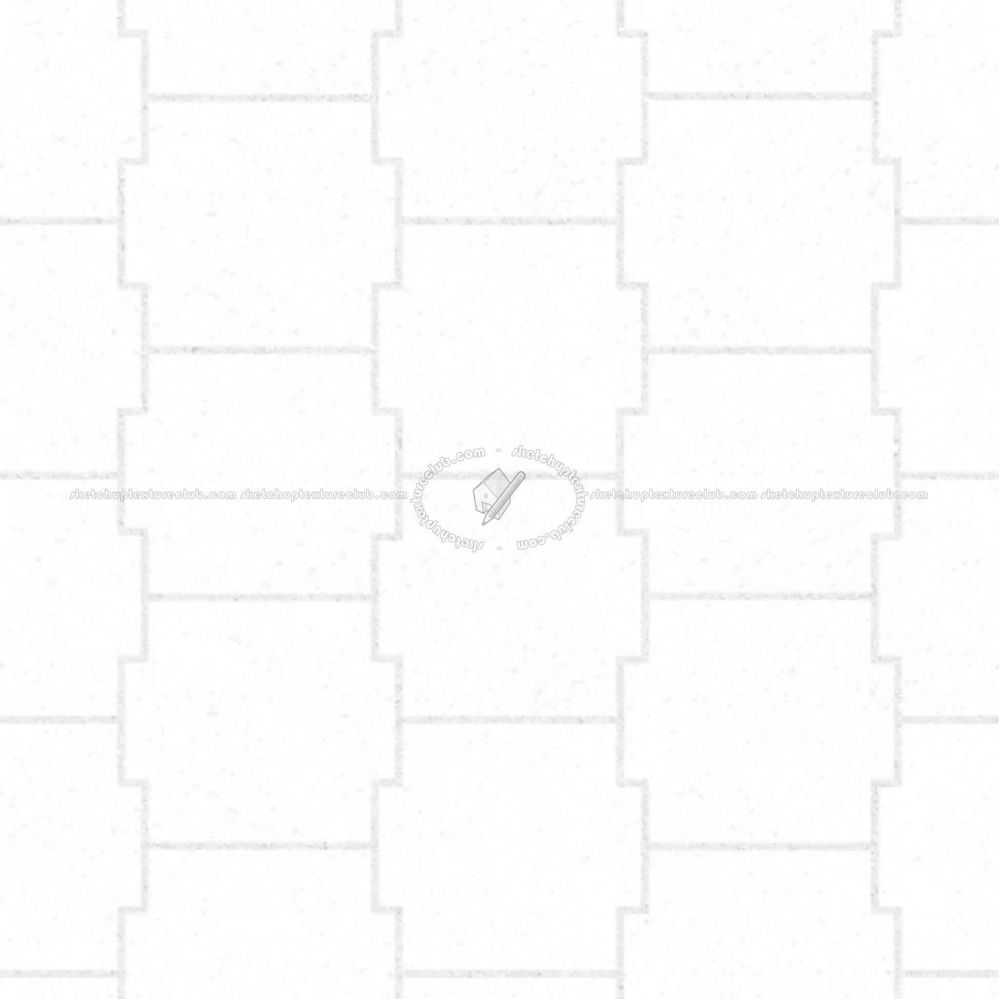 Textures   -   ARCHITECTURE   -   PAVING OUTDOOR   -   Concrete   -   Blocks mixed  - Paving concrete mixed size texture seamless 05620 - Ambient occlusion