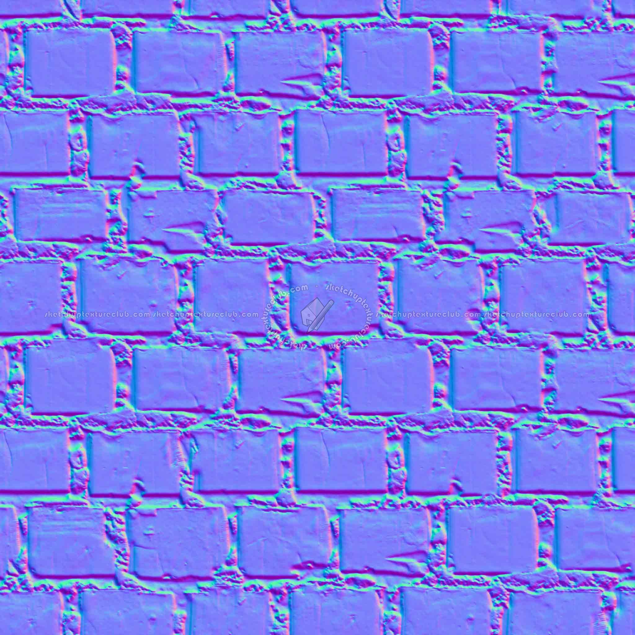 Textures   -   ARCHITECTURE   -   BRICKS   -   Special Bricks  - Special brick texture seamless 00488 - Normal