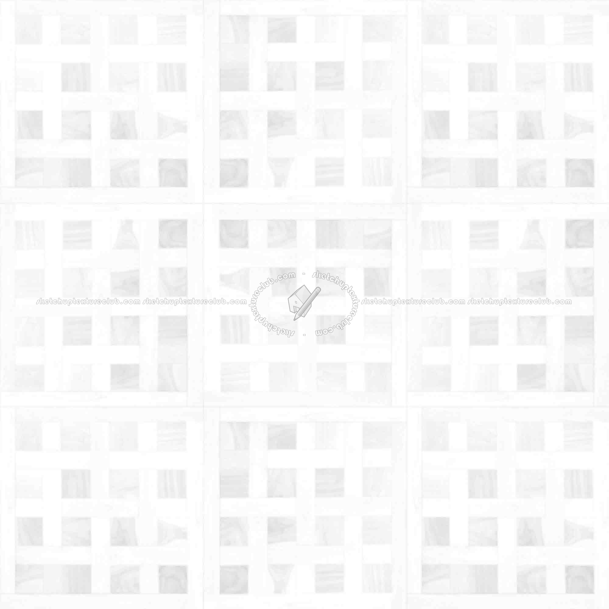 Textures   -   ARCHITECTURE   -   WOOD FLOORS   -   Parquet square  - Wood flooring square texture seamless 05444 - Ambient occlusion