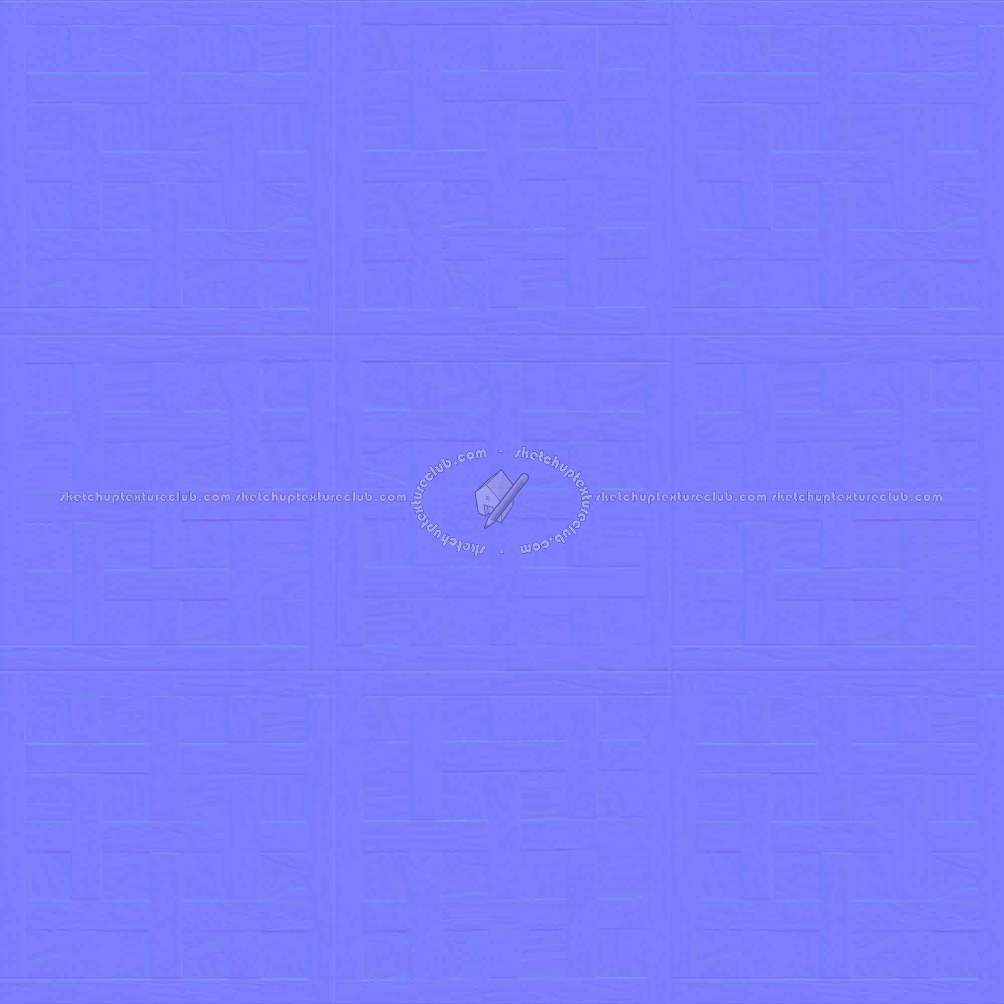 Textures   -   ARCHITECTURE   -   WOOD FLOORS   -   Parquet square  - Wood flooring square texture seamless 05444 - Normal