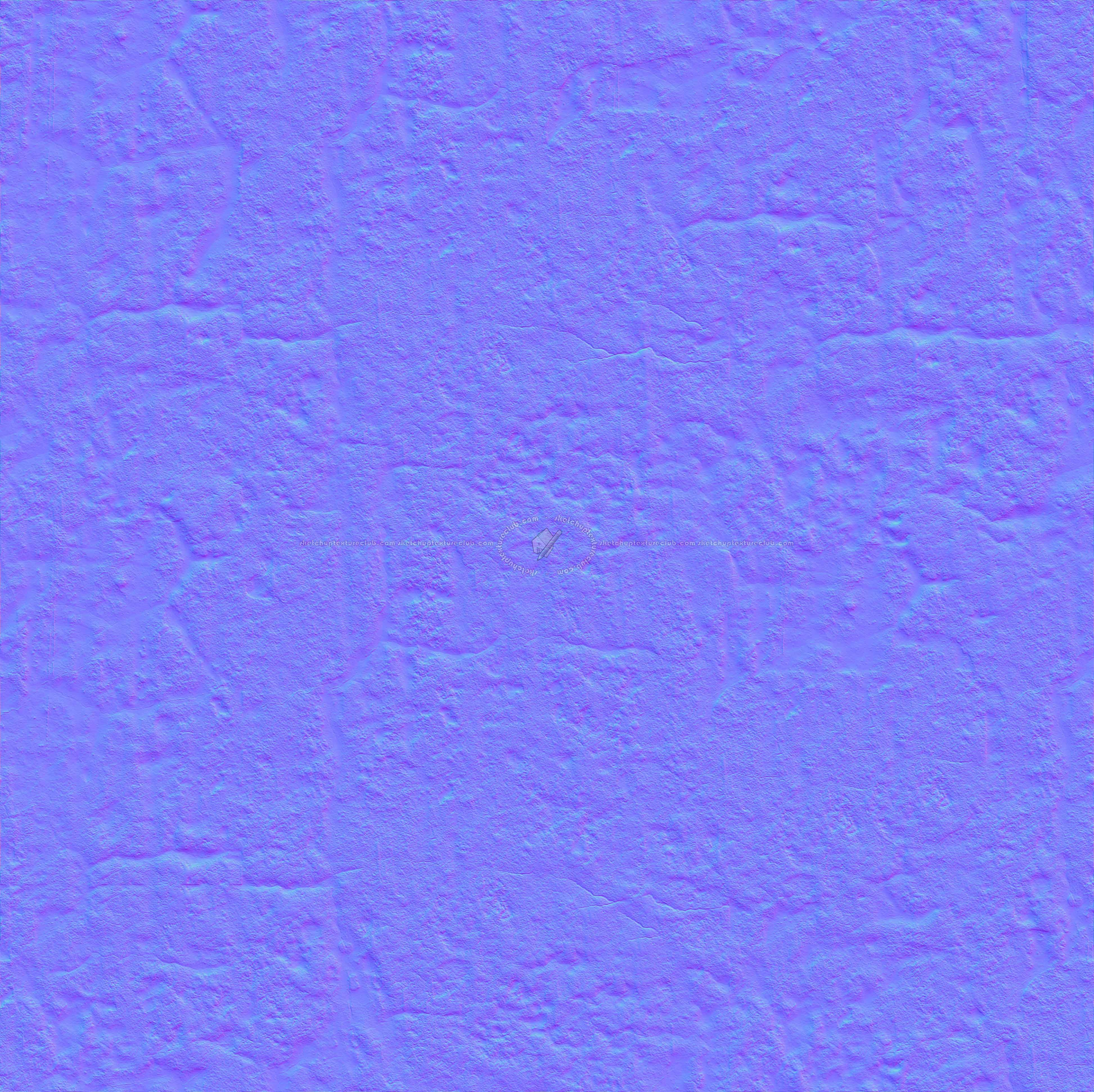 Textures   -   ARCHITECTURE   -   CONCRETE   -   Bare   -   Damaged walls  - Concrete bare damaged texture seamless 01420 - Normal