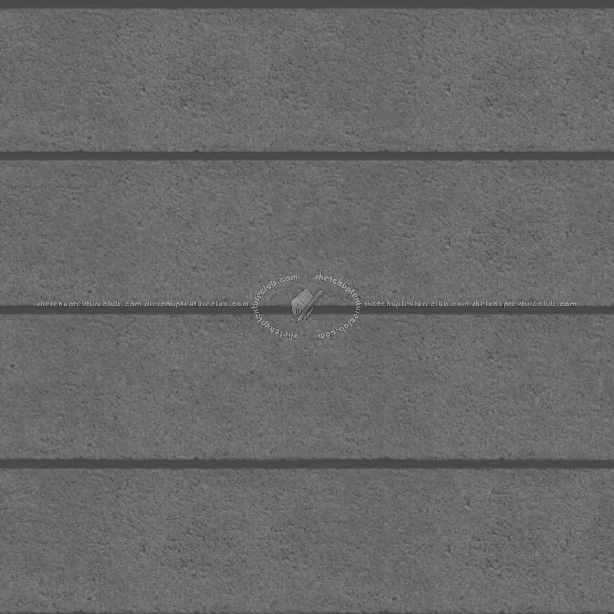 Textures   -   ARCHITECTURE   -   CONCRETE   -   Plates   -   Clean  - Concrete clean plates wall texture seamless 01683 - Displacement