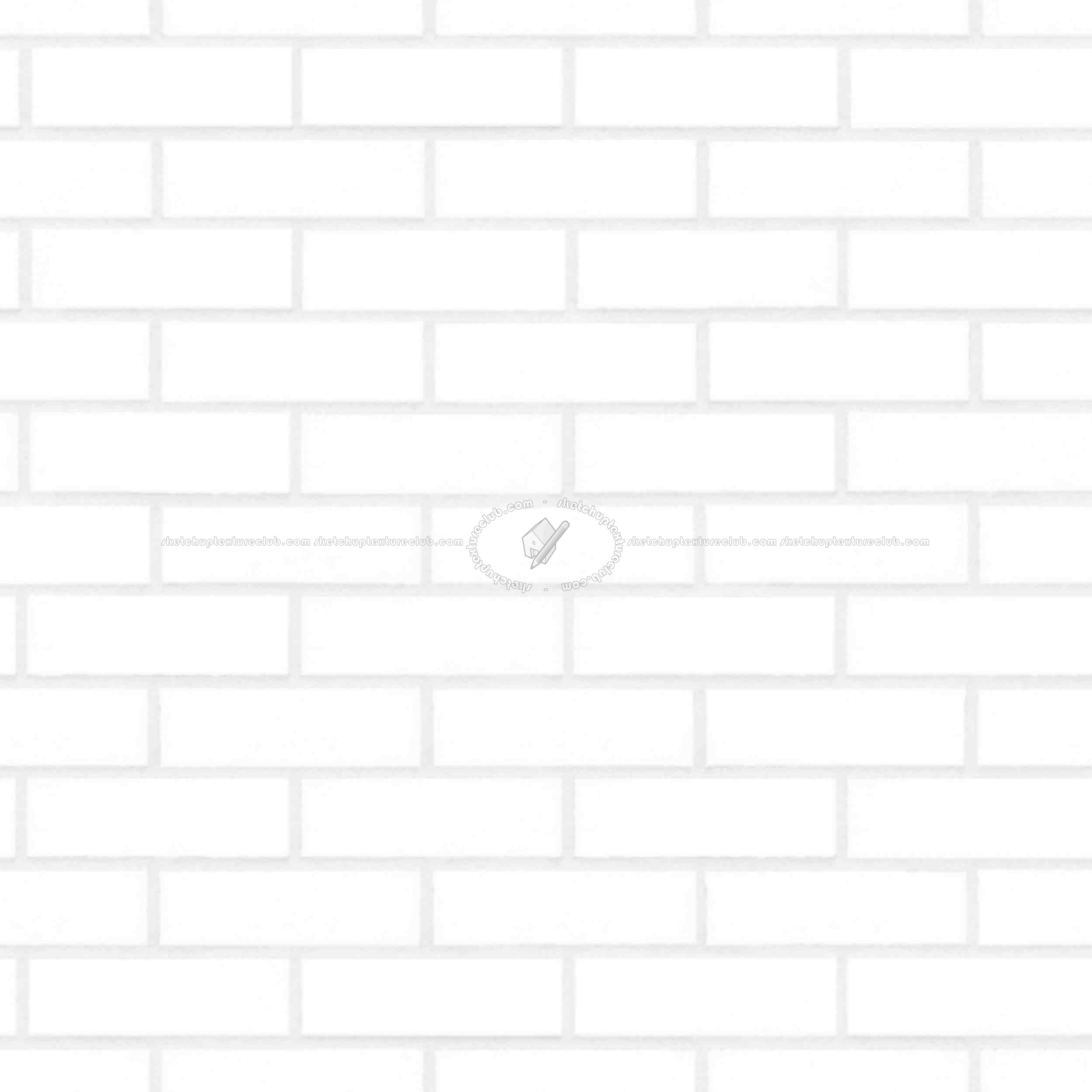 Textures   -   ARCHITECTURE   -   BRICKS   -   Facing Bricks   -   Smooth  - Facing smooth bricks texture seamless 00310 - Ambient occlusion