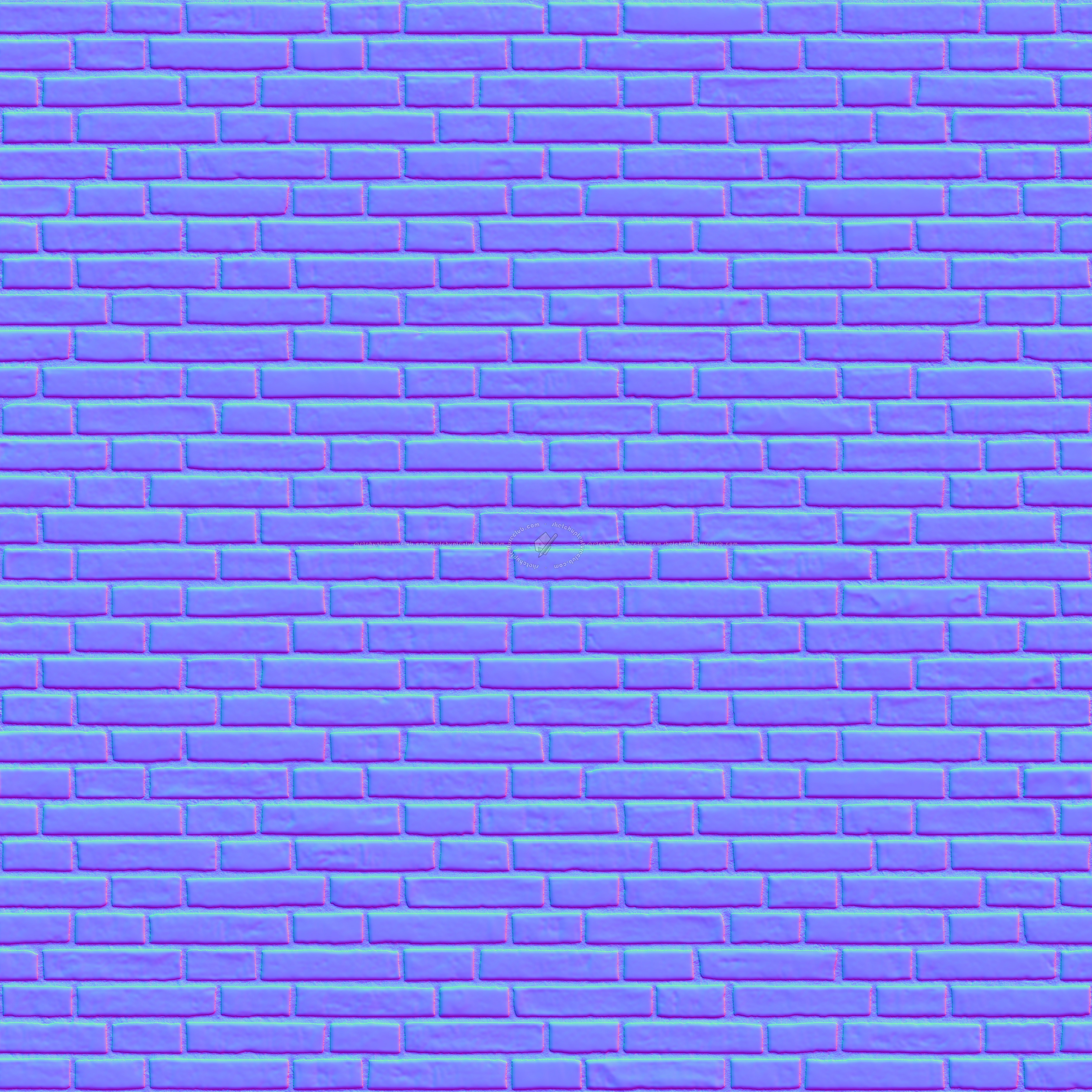 Textures   -   ARCHITECTURE   -   BRICKS   -   Old bricks  - Old bricks texture seamless 00395 - Normal