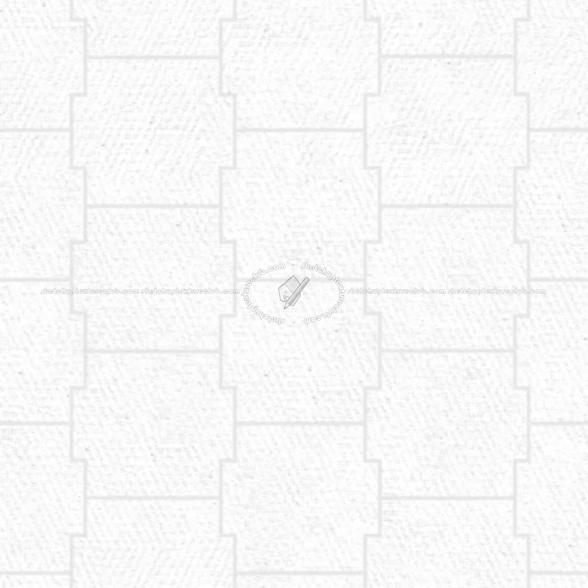 Textures   -   ARCHITECTURE   -   PAVING OUTDOOR   -   Concrete   -   Blocks mixed  - Paving concrete mixed size texture seamless 05621 - Ambient occlusion