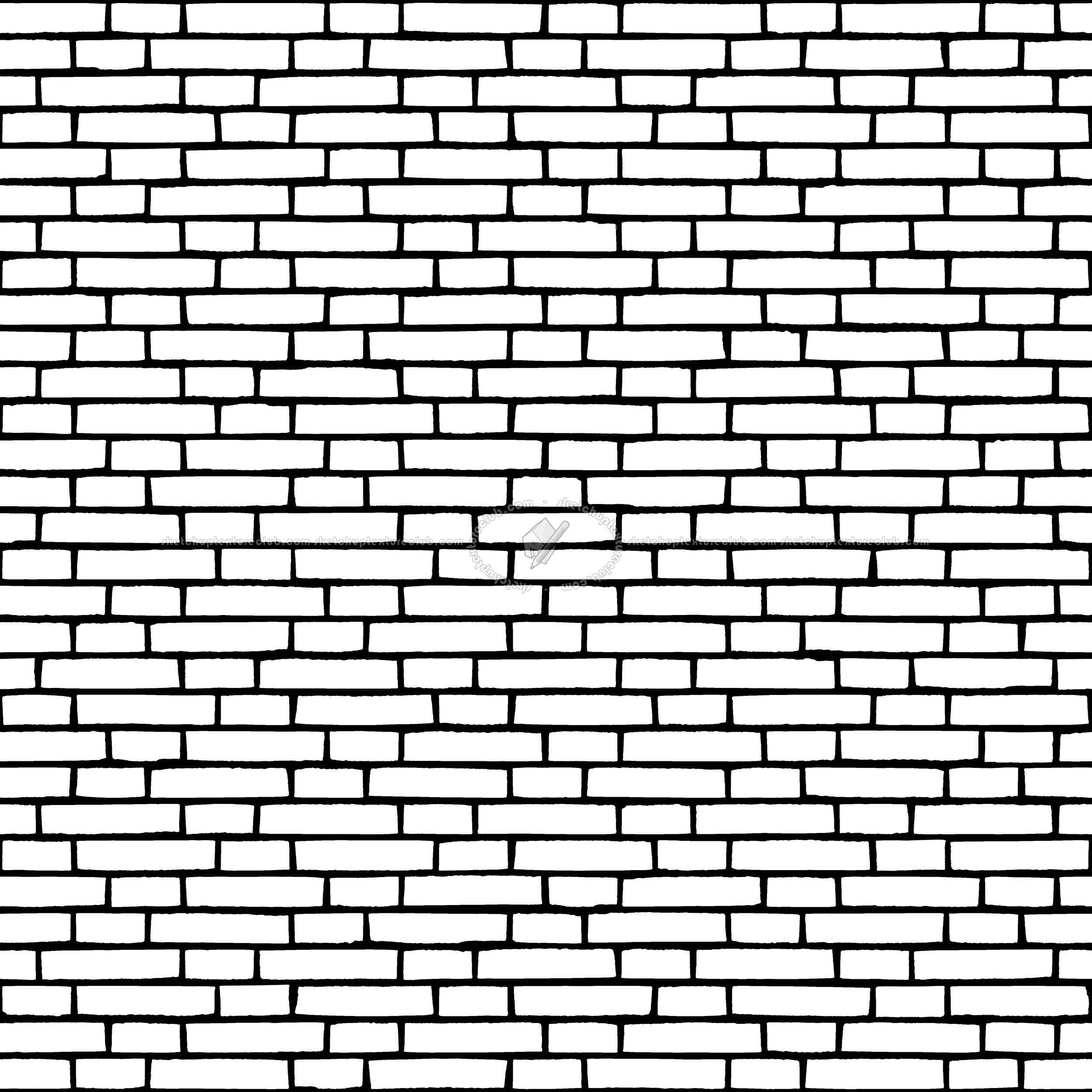 Textures   -   ARCHITECTURE   -   BRICKS   -   Facing Bricks   -   Rustic  - Rustic bricks texture seamless 00234 - Mask