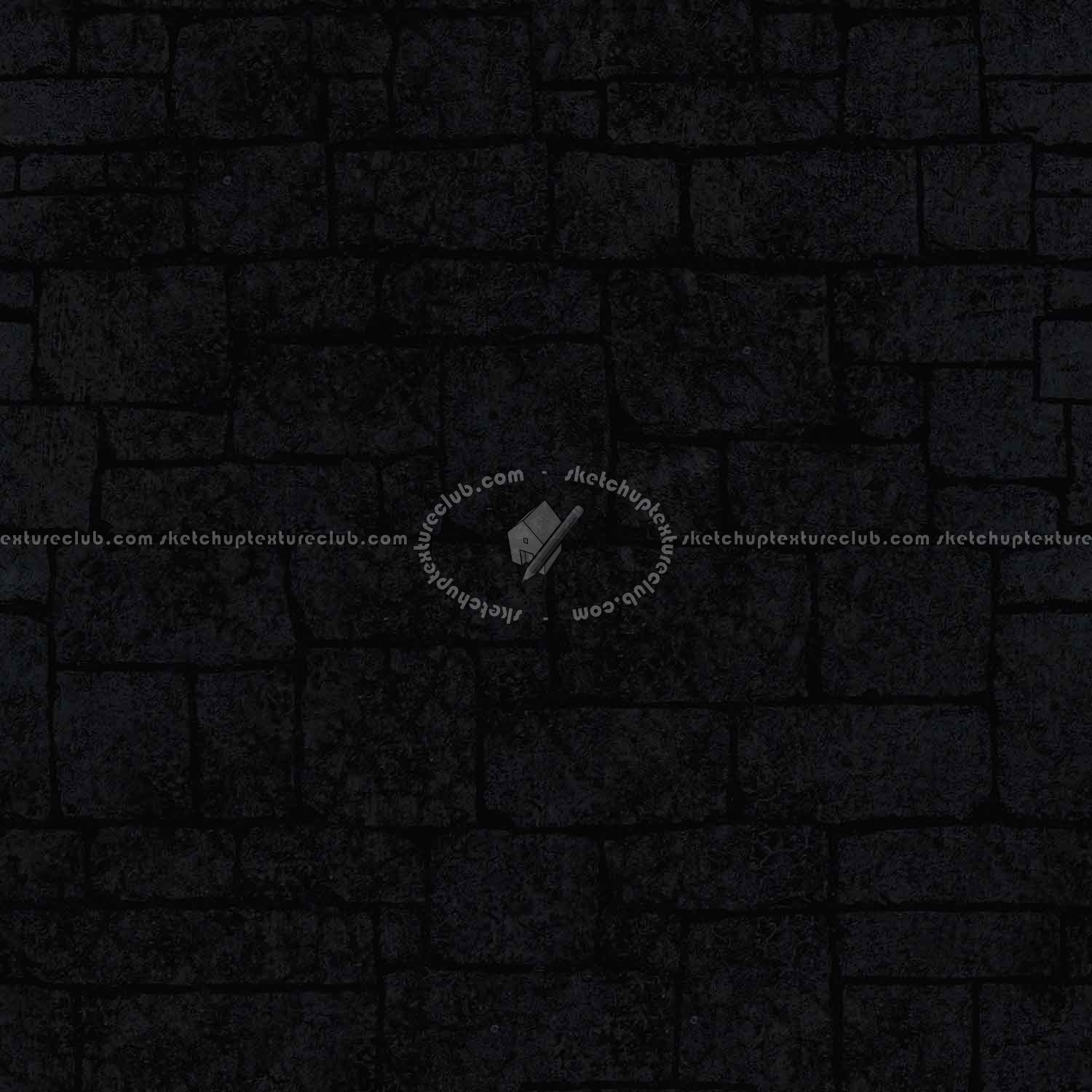 Textures   -   ARCHITECTURE   -   STONES WALLS   -   Stone blocks  - Wall stone with regular blocks texture seamless 08353 - Specular