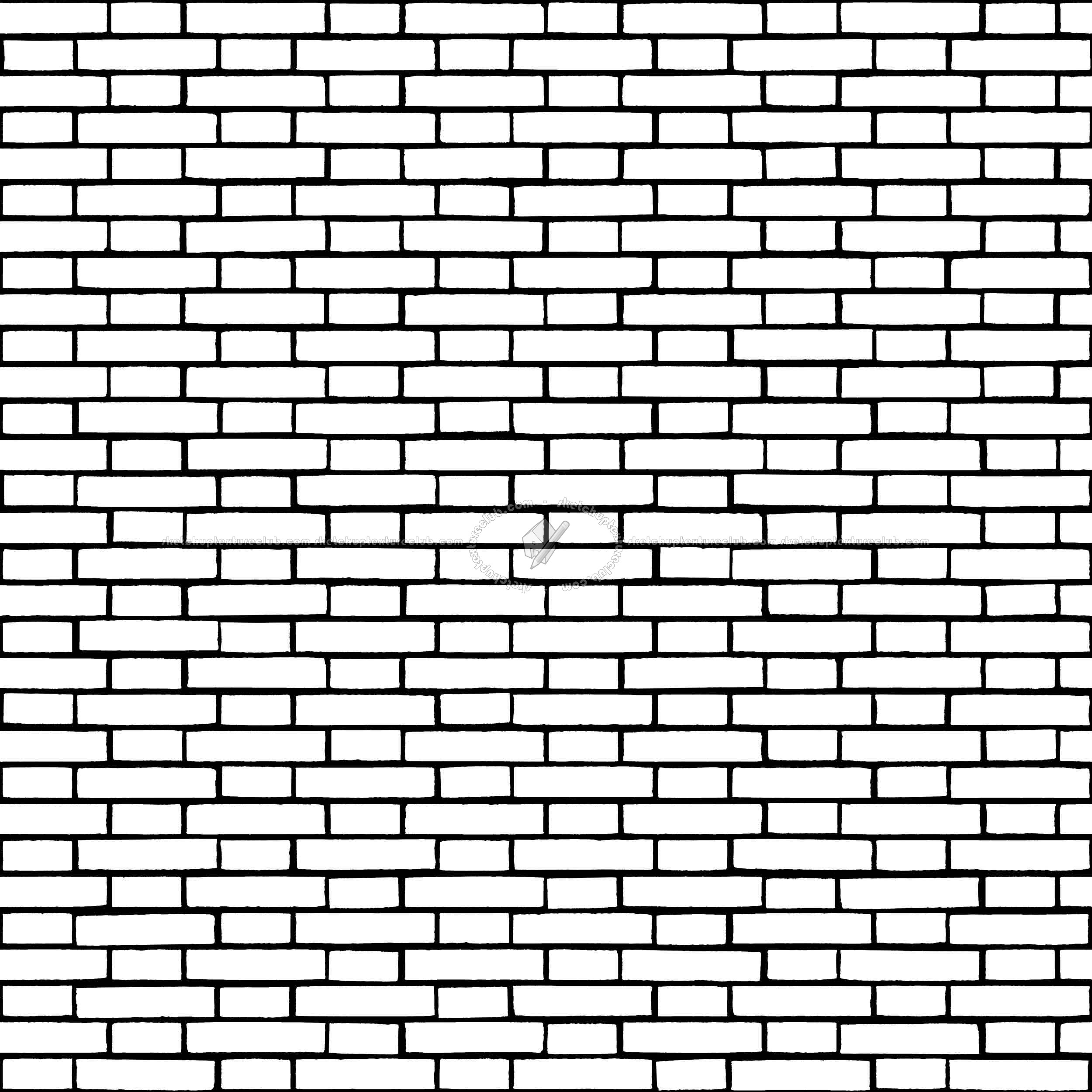 Textures   -   ARCHITECTURE   -   BRICKS   -   Facing Bricks   -   Rustic  - Rustic bricks texture seamless 00235 - Mask