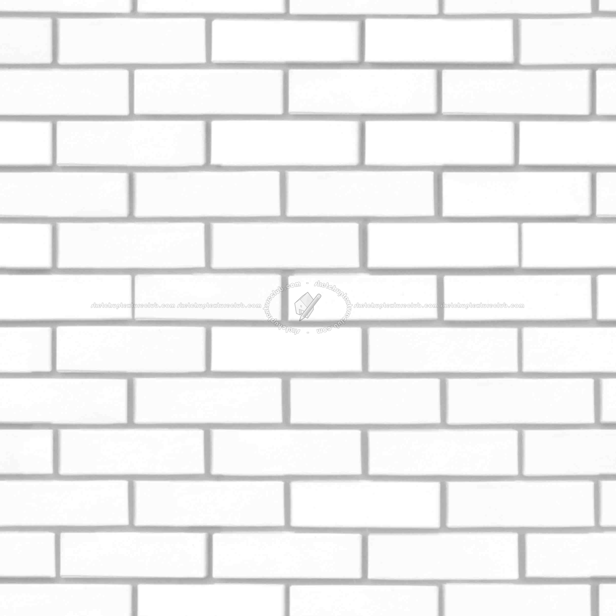 Textures   -   ARCHITECTURE   -   BRICKS   -   Facing Bricks   -   Smooth  - Facing smooth bricks texture seamless 00312 - Ambient occlusion