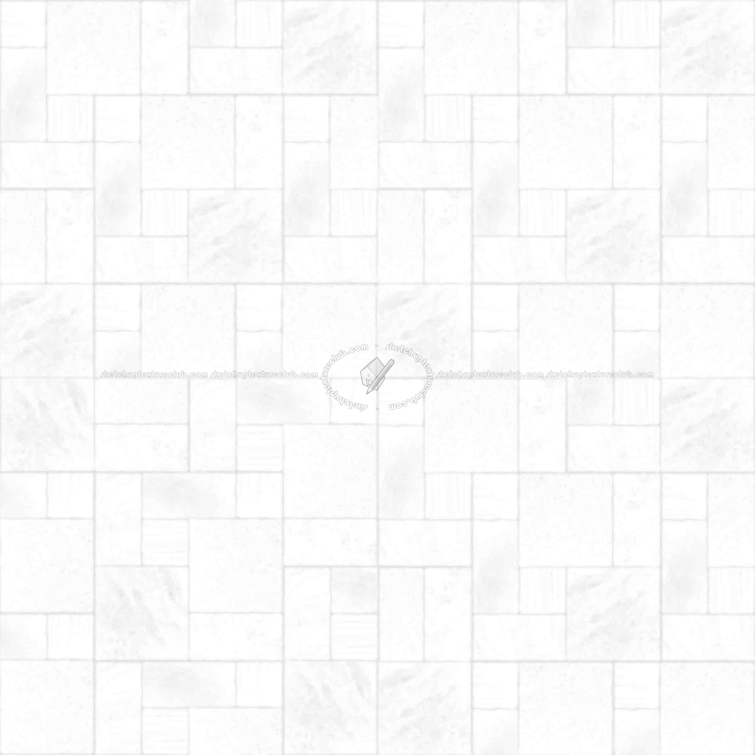 Textures   -   ARCHITECTURE   -   PAVING OUTDOOR   -   Pavers stone   -   Blocks mixed  - Pavers stone mixed size texture seamless 06149 - Ambient occlusion