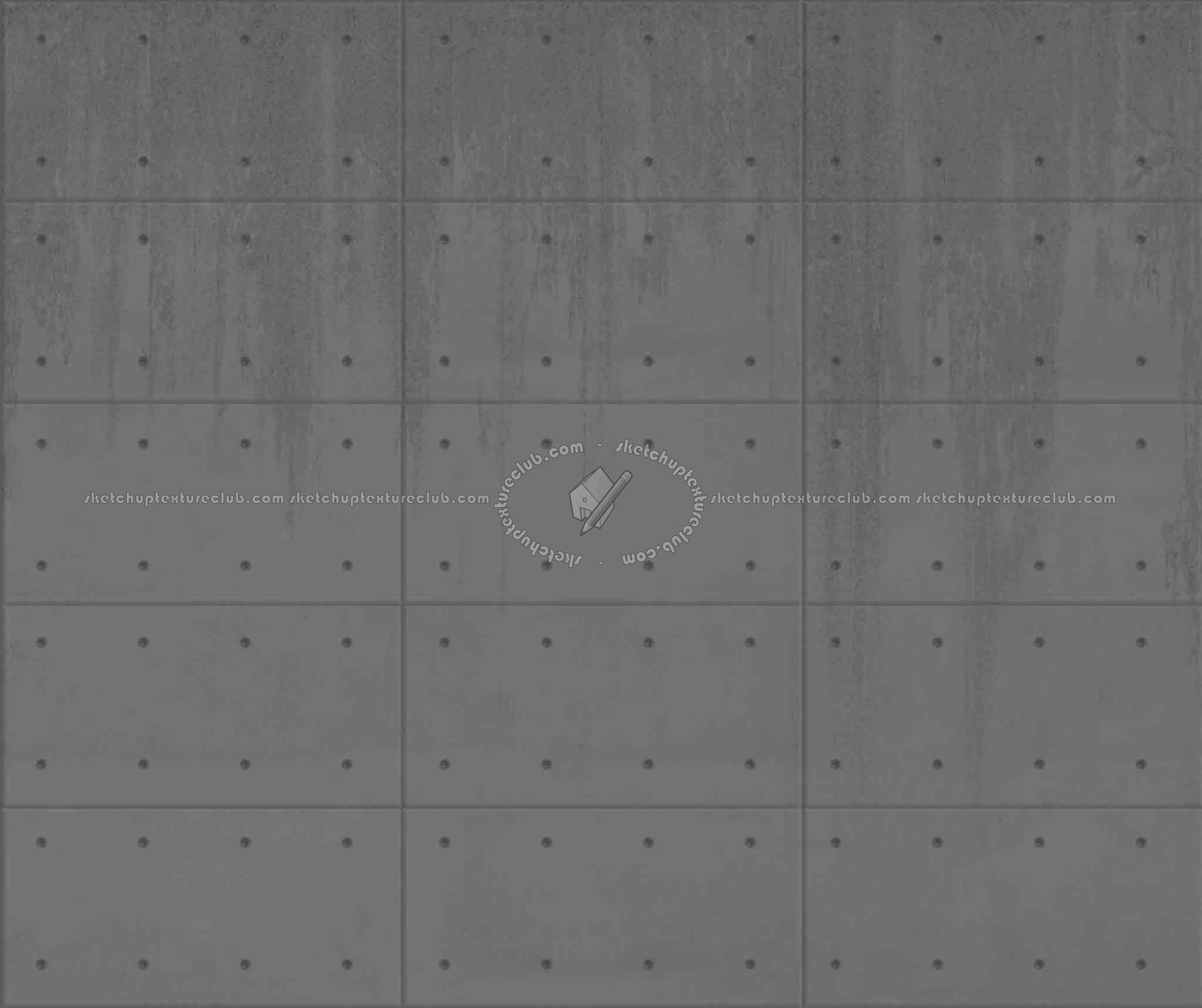 Textures   -   ARCHITECTURE   -   CONCRETE   -   Plates   -   Tadao Ando  - Tadao ando concrete plates seamless 01877 - Displacement