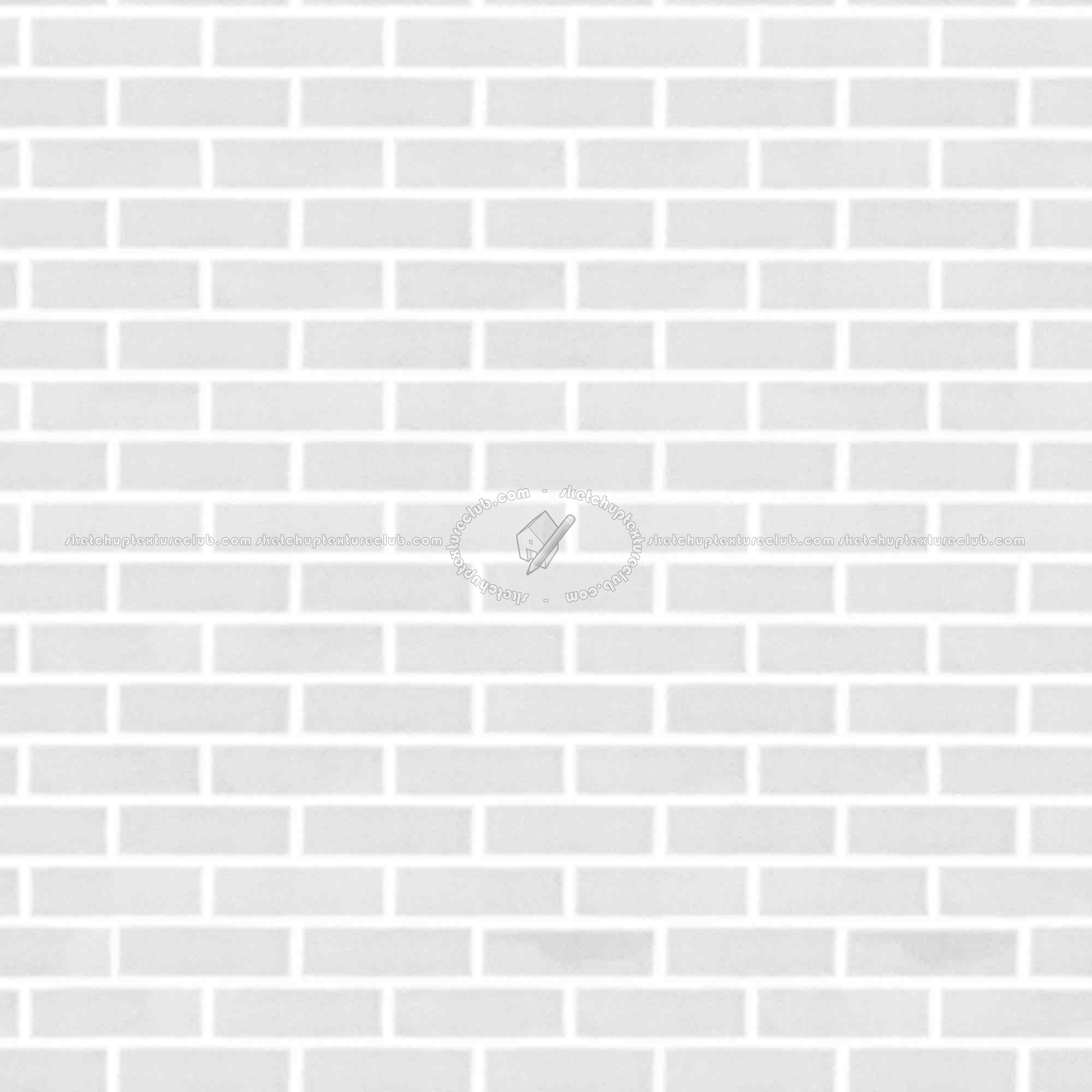 Textures   -   ARCHITECTURE   -   BRICKS   -   Facing Bricks   -   Smooth  - Facing smooth bricks texture seamless 00313 - Ambient occlusion