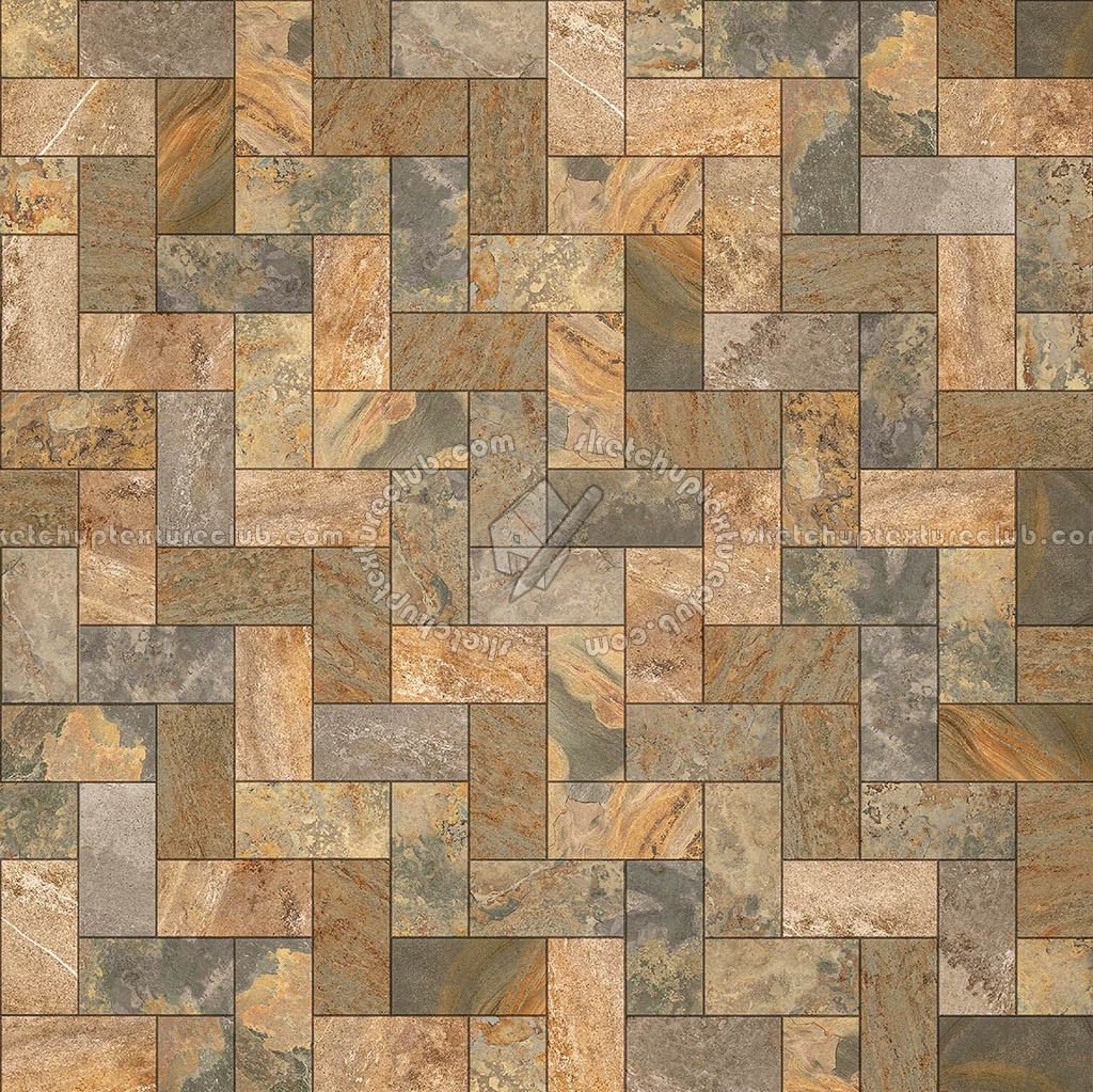 Textures   -   ARCHITECTURE   -   PAVING OUTDOOR   -   Pavers stone   -   Herringbone  - Slate paving herringbone seamless 22255 (seamless)