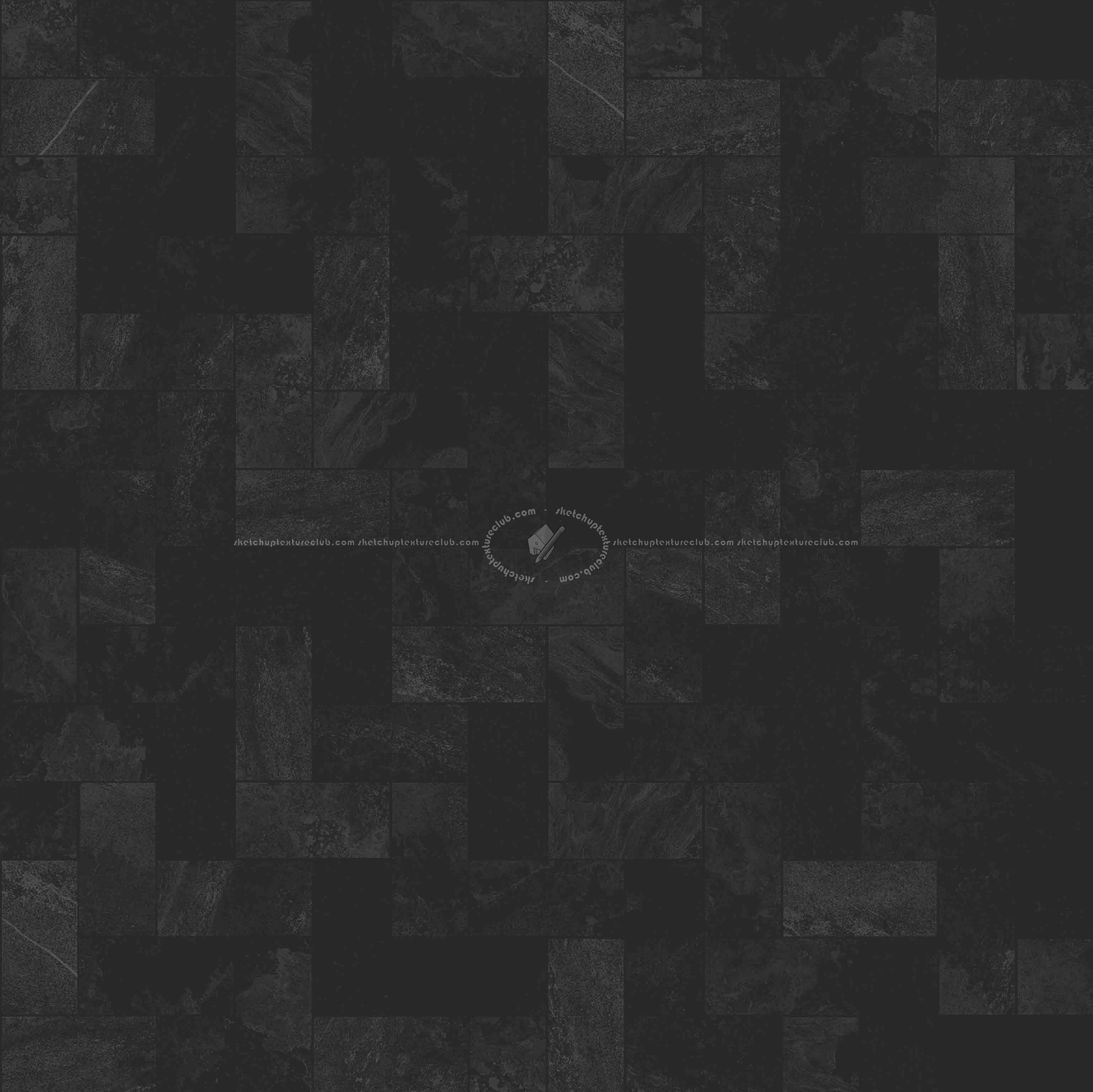 Textures   -   ARCHITECTURE   -   PAVING OUTDOOR   -   Pavers stone   -   Herringbone  - Slate paving herringbone seamless 22255 - Specular