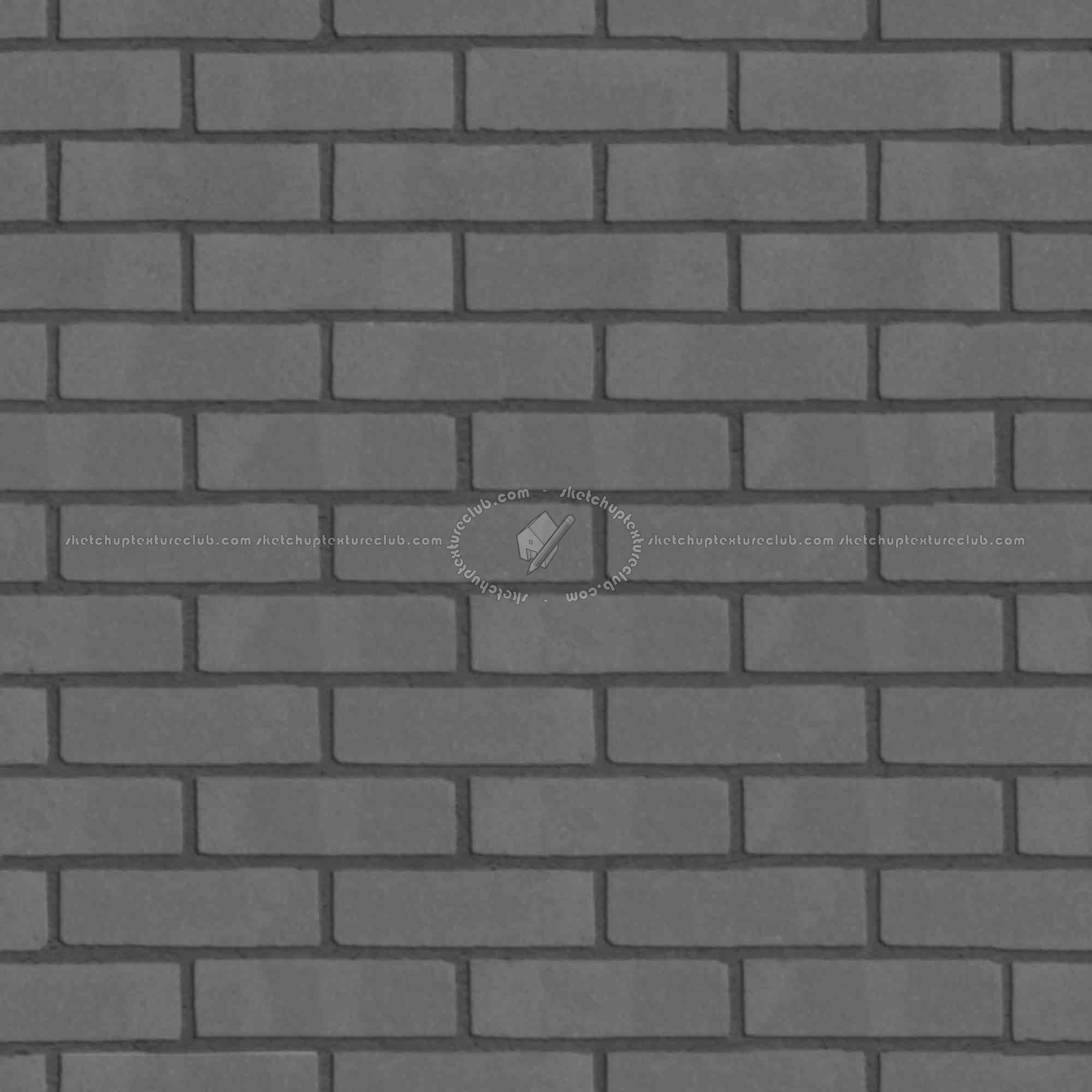 Textures   -   ARCHITECTURE   -   BRICKS   -   Facing Bricks   -   Smooth  - Facing smooth bricks texture seamless 00314 - Displacement