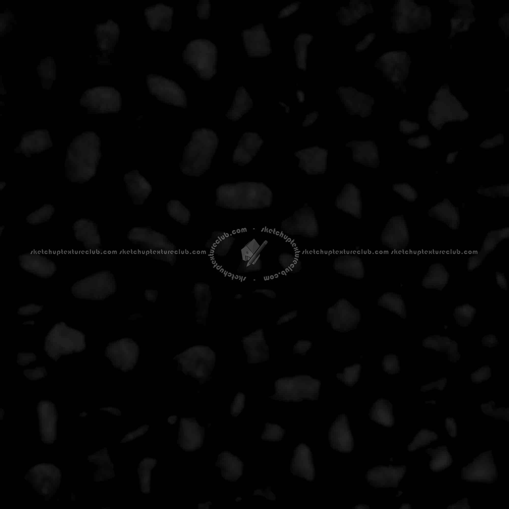 Textures   -   ARCHITECTURE   -   ROADS   -   Paving streets   -   Rounded cobble  - Road rounded cobblestone with green grass texture seamless 20194 - Specular