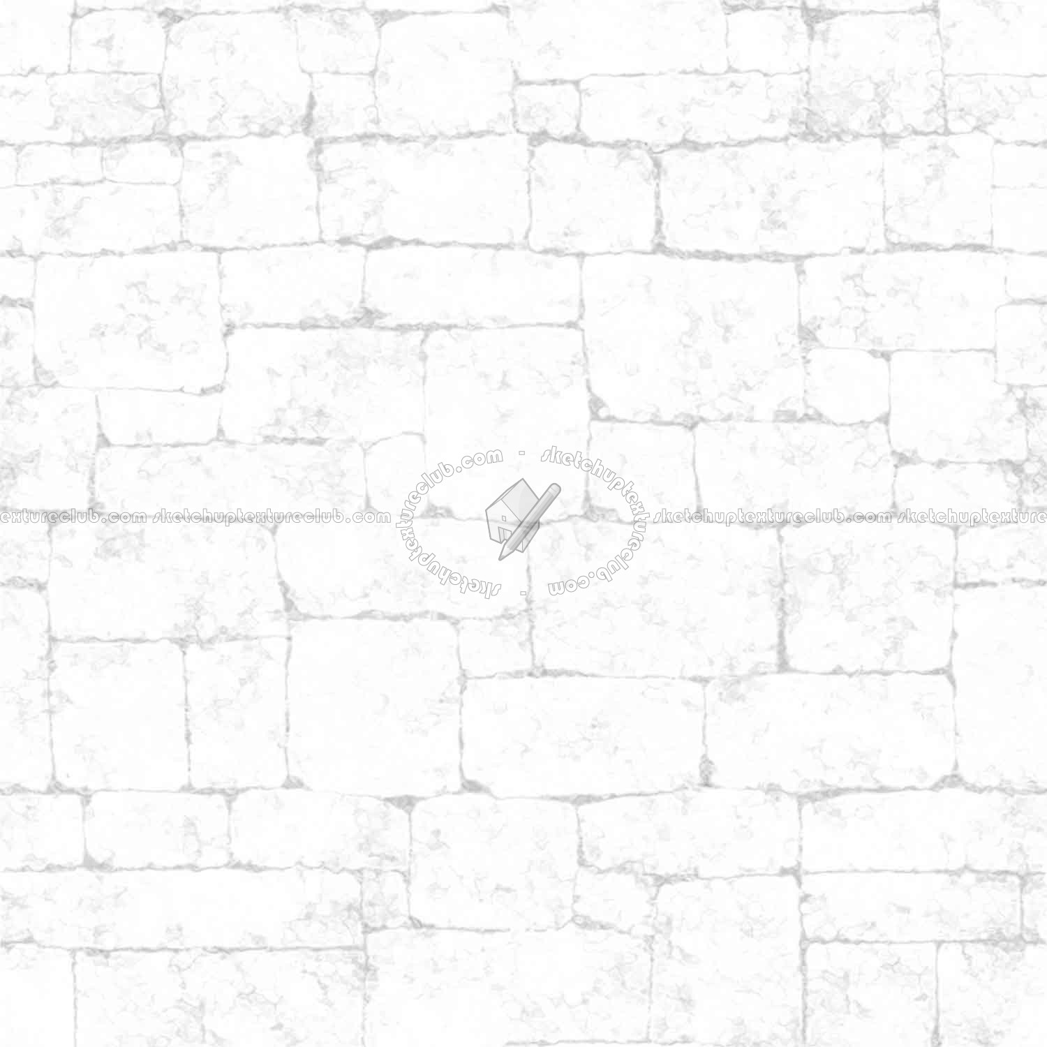 Textures   -   ARCHITECTURE   -   STONES WALLS   -   Stone blocks  - Wall stone with regular blocks texture seamless 08357 - Ambient occlusion
