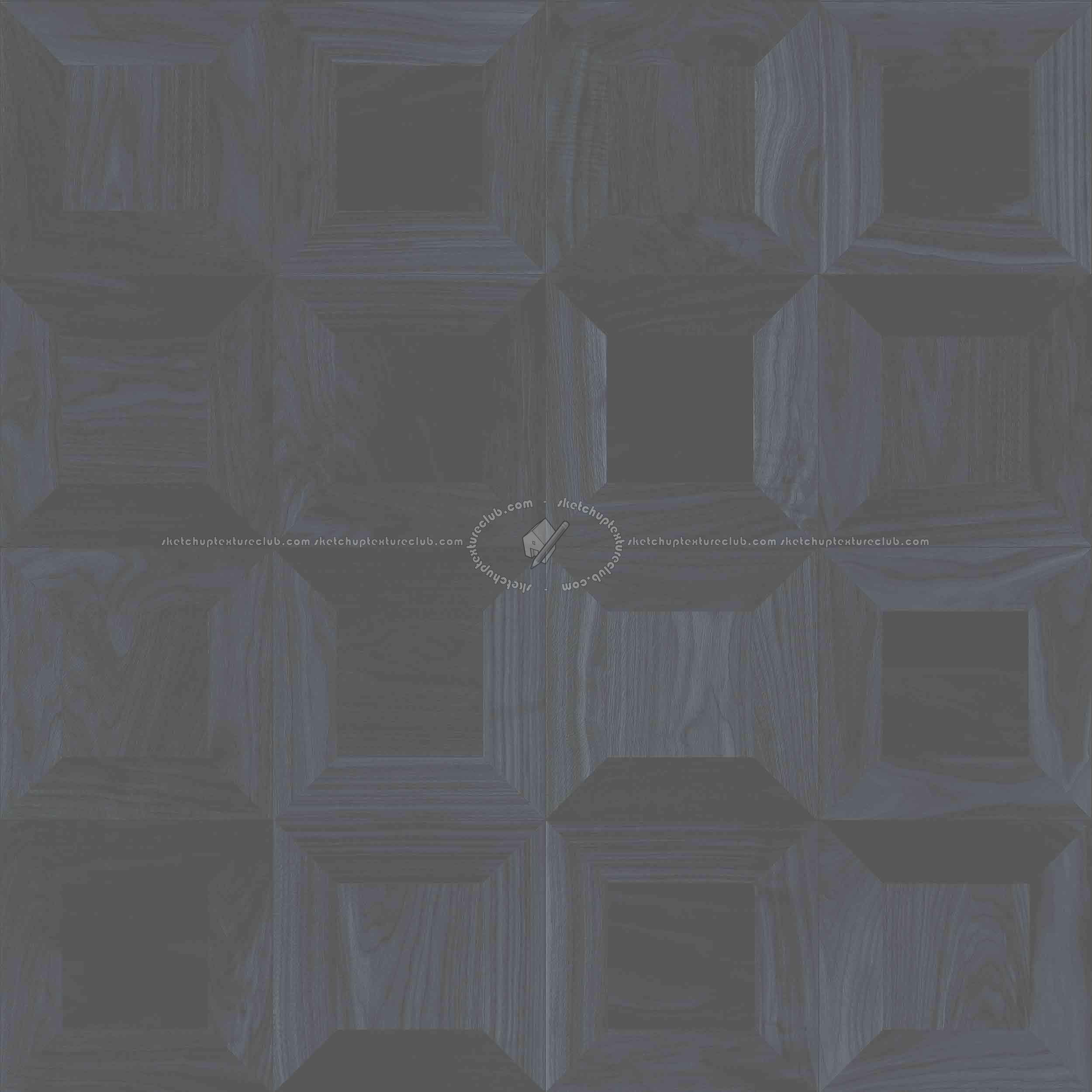 Textures   -   ARCHITECTURE   -   WOOD FLOORS   -   Parquet square  - American walnut square wood flooring texture seamless 21058 - Specular