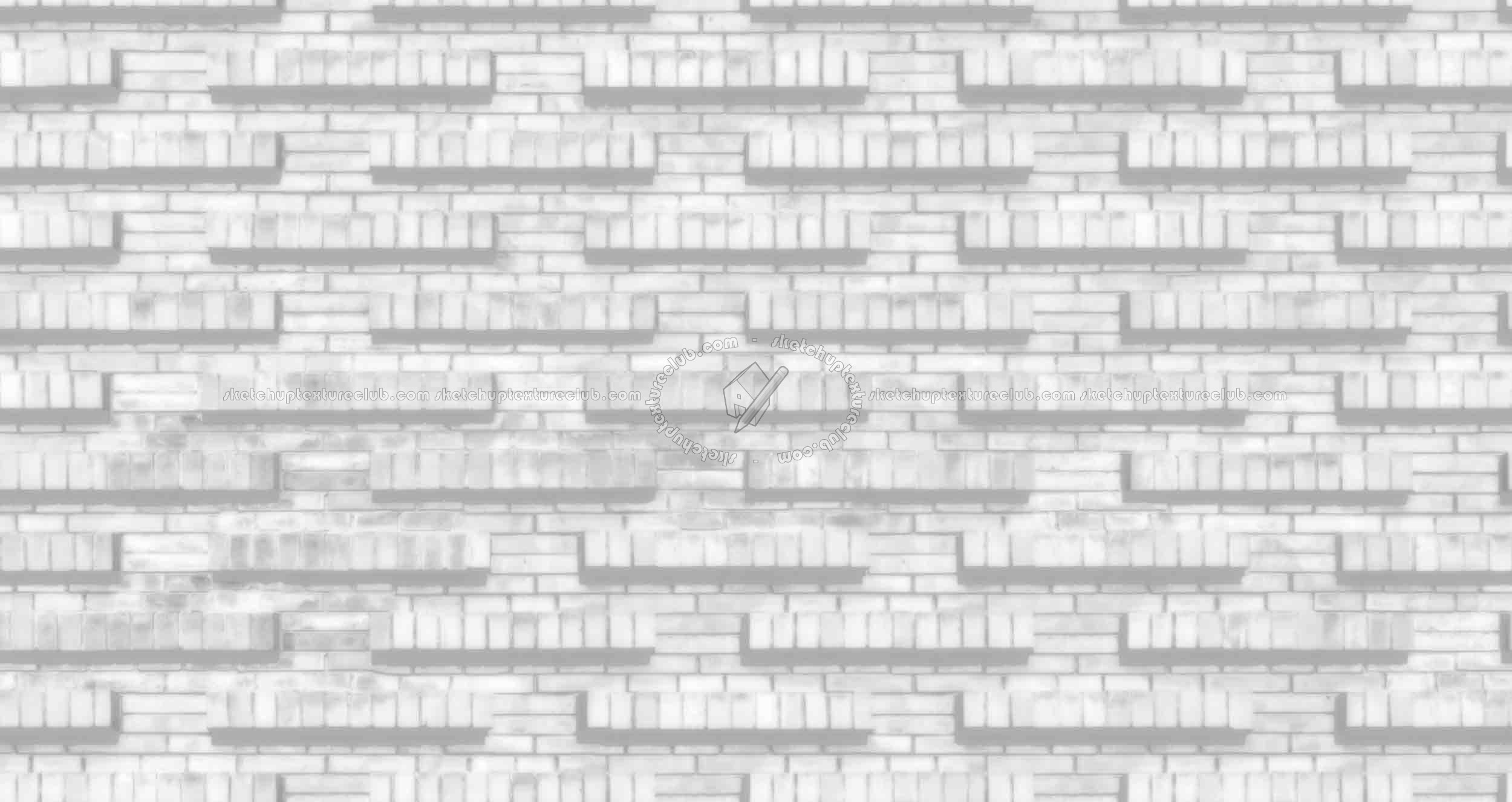 Textures   -   ARCHITECTURE   -   BRICKS   -   Special Bricks  - Italy vintage dirt special wall briks texture seamless 18204 - Displacement