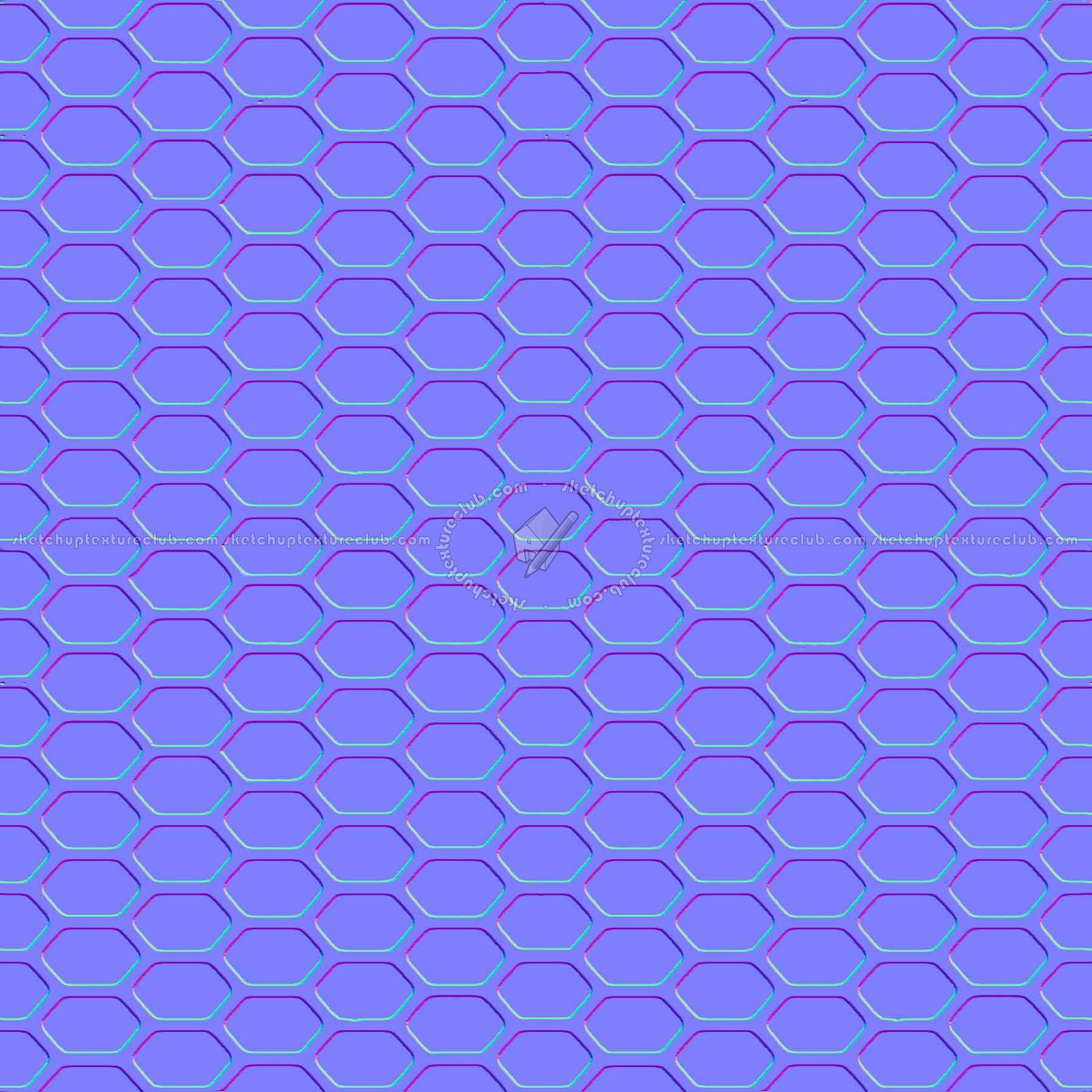 Textures   -   MATERIALS   -   METALS   -   Perforated  - Mesh steel perforate metal texture seamless 10537 - Normal