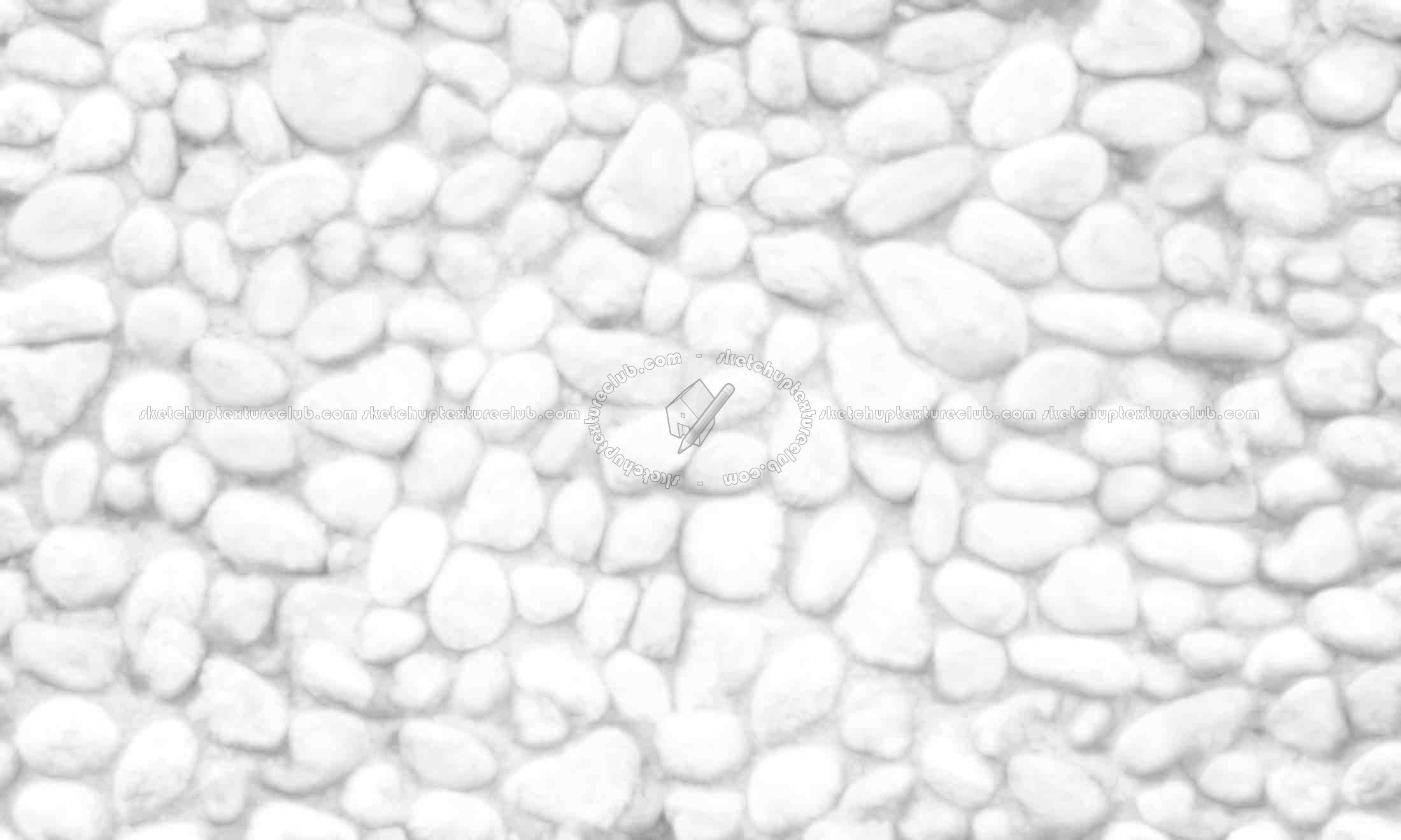 Textures   -   ARCHITECTURE   -   ROADS   -   Paving streets   -   Rounded cobble  - Rounded cobblestone texture seamless 20195 - Ambient occlusion