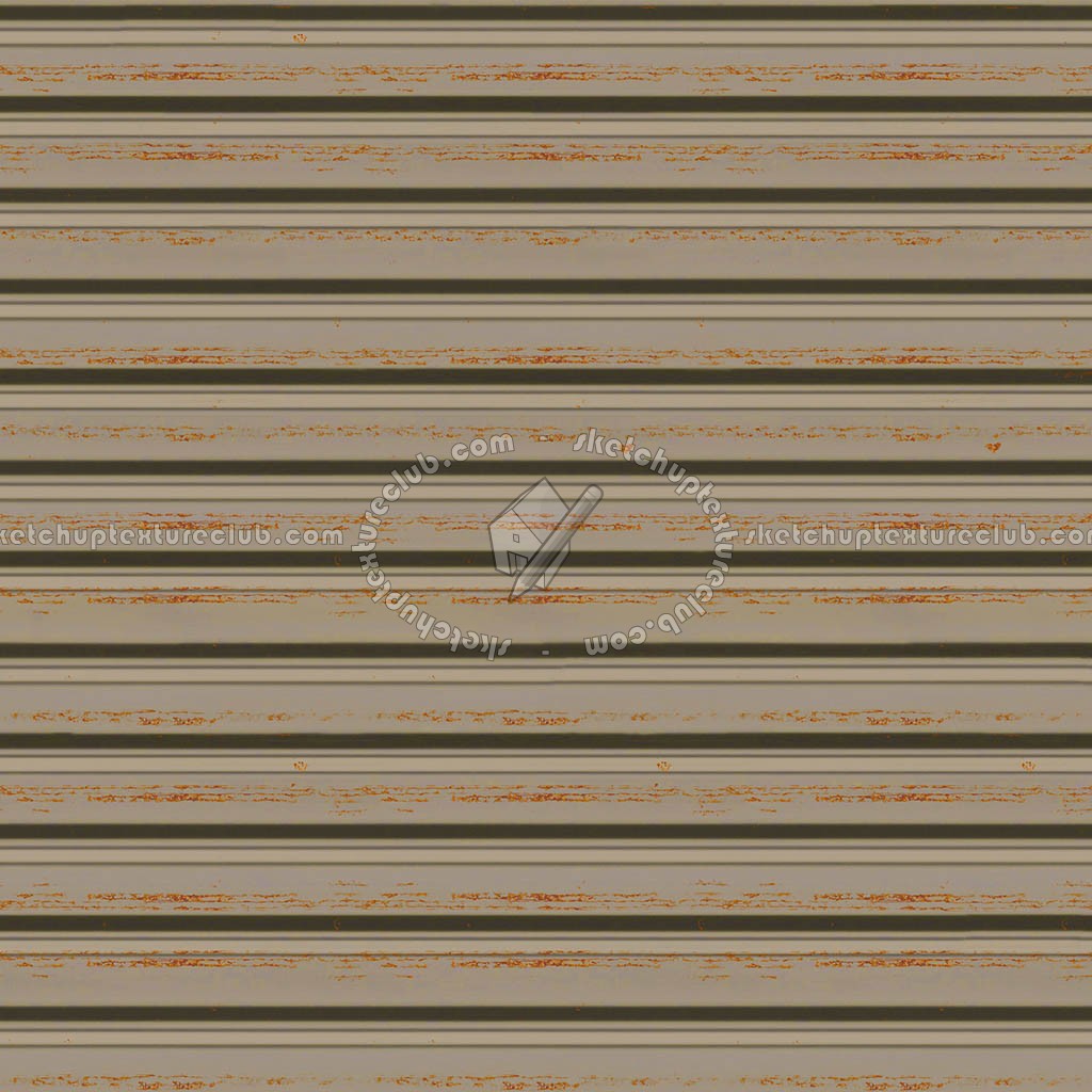 Textures   -   MATERIALS   -   METALS   -   Corrugated  - Steel corrugated rusty metal texture seamless 09983 (seamless)
