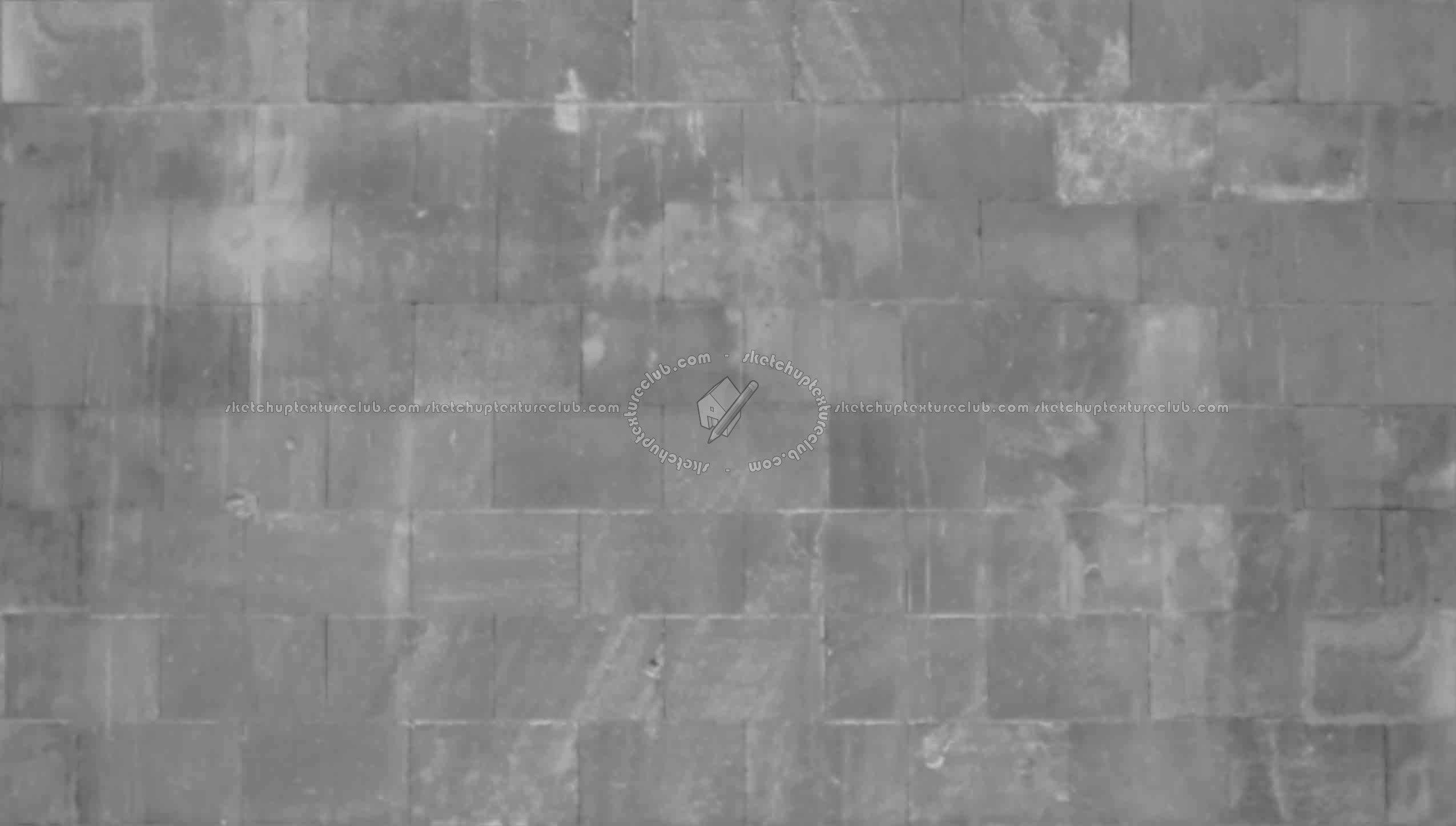 Textures   -   ARCHITECTURE   -   PAVING OUTDOOR   -   Pavers stone   -   Blocks mixed  - Pavers stone mixed size texture seamless 06153 - Displacement