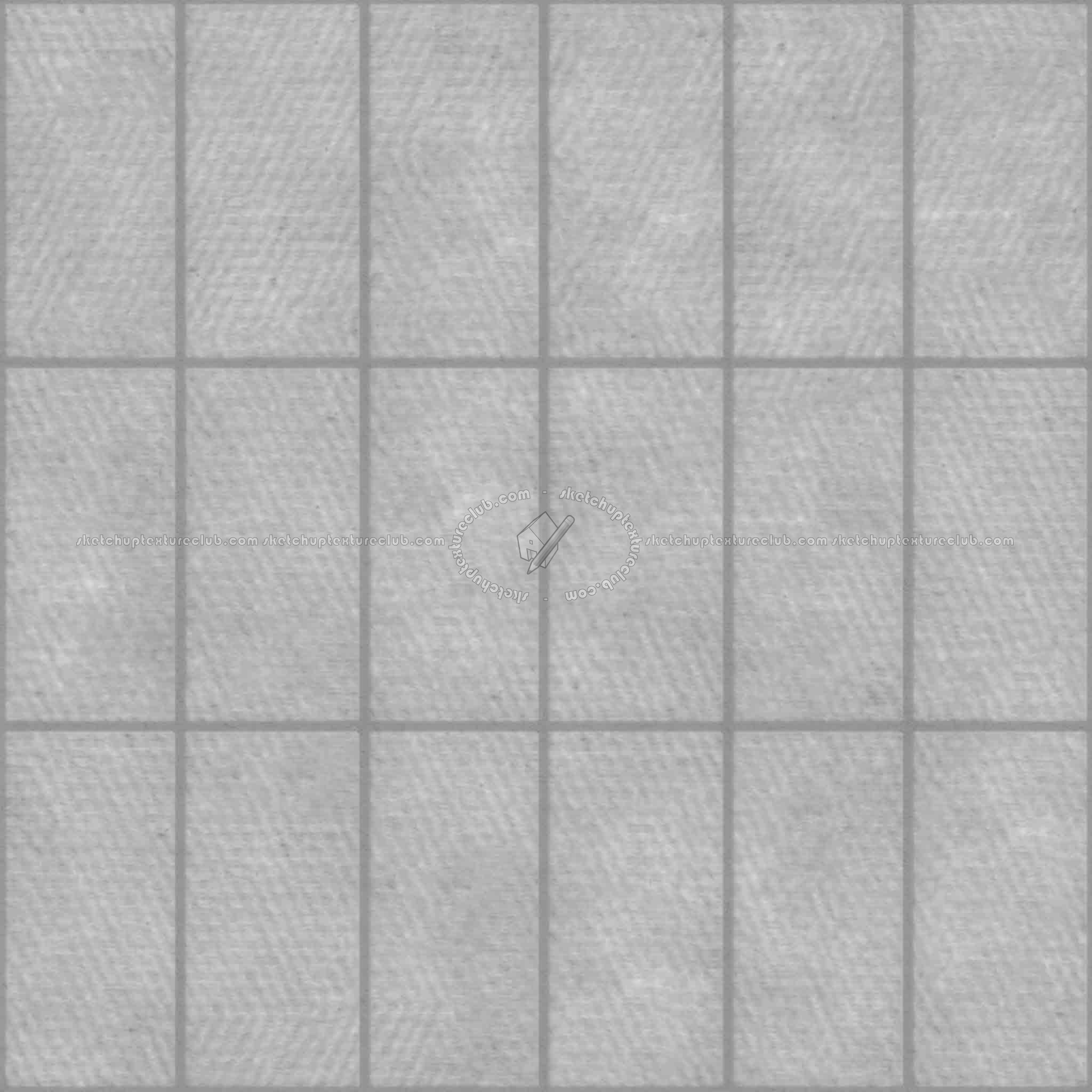 Textures   -   ARCHITECTURE   -   PAVING OUTDOOR   -   Concrete   -   Blocks regular  - Paving outdoor concrete regular block texture seamless 05692 - Displacement