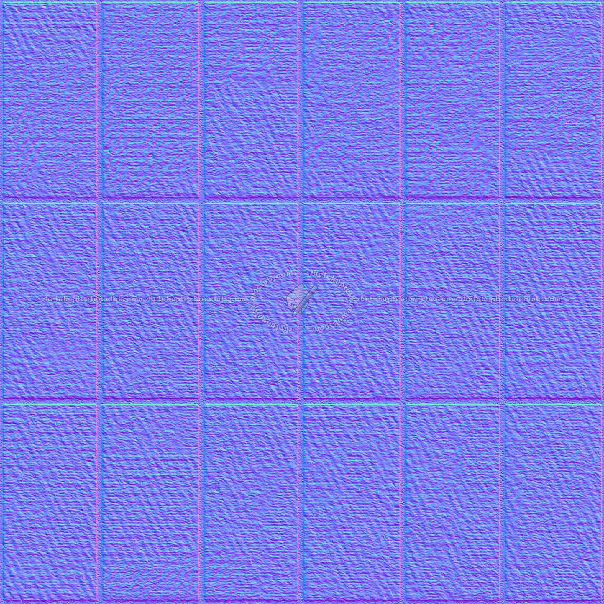 Textures   -   ARCHITECTURE   -   PAVING OUTDOOR   -   Concrete   -   Blocks regular  - Paving outdoor concrete regular block texture seamless 05692 - Normal