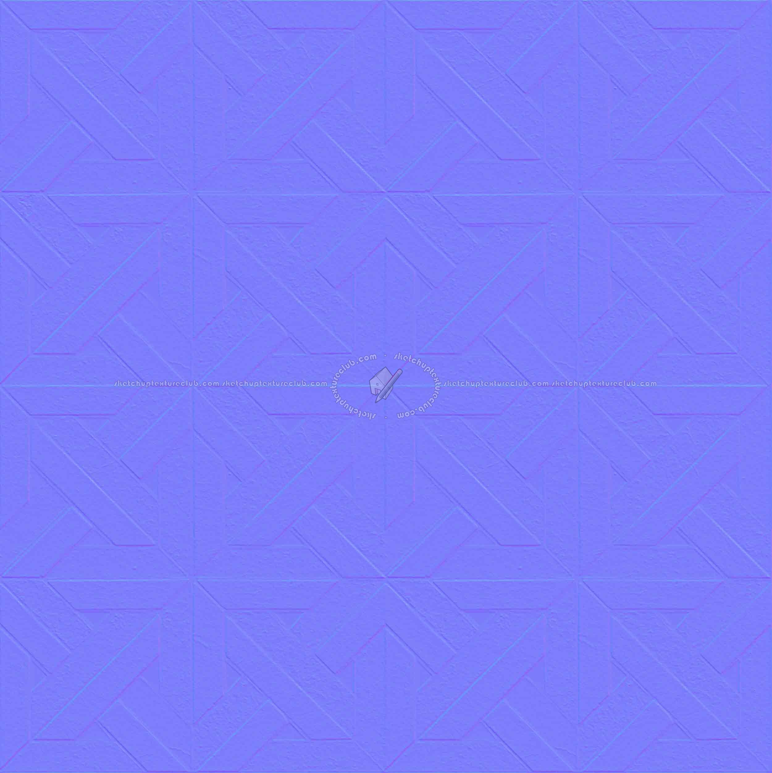 Textures   -   ARCHITECTURE   -   TILES INTERIOR   -   Stone tiles  - Art deco natural stone texture seamless 21168 - Normal