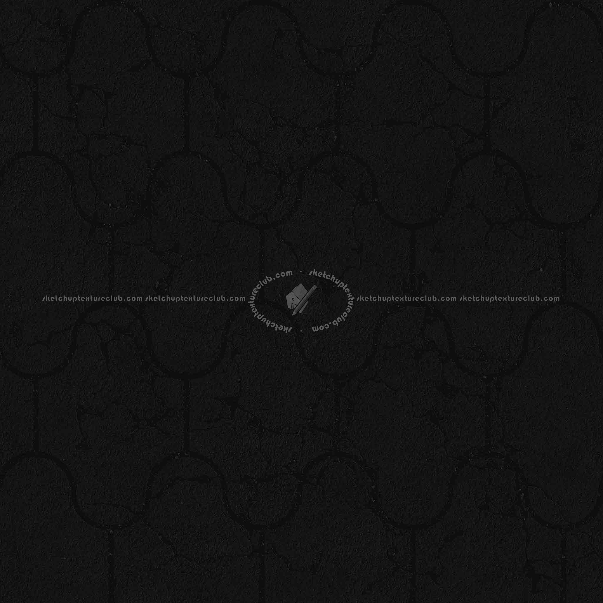 Textures   -   ARCHITECTURE   -   PAVING OUTDOOR   -   Concrete   -   Blocks damaged  - Concrete paving outdoor damaged texture seamless 05546 - Specular