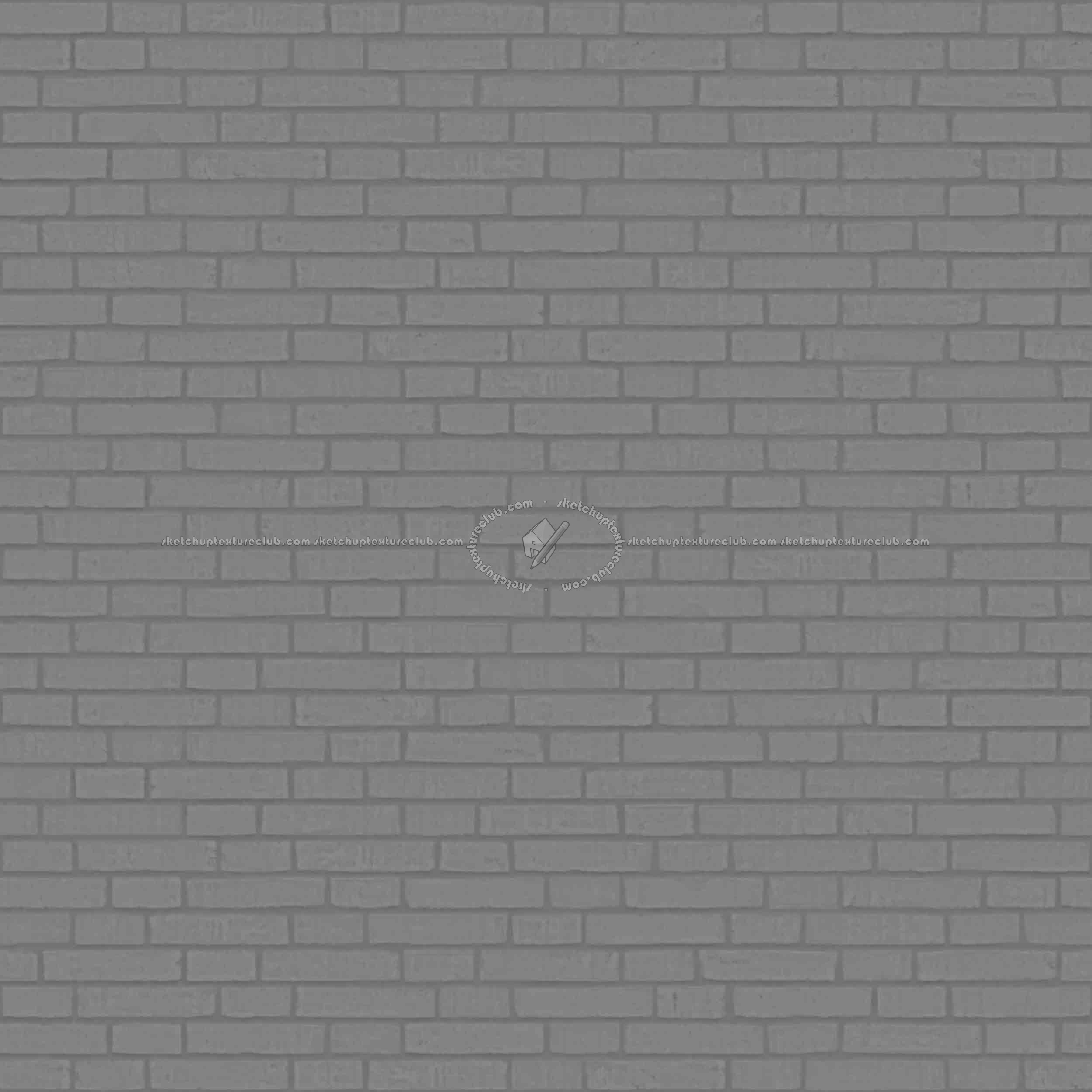 Textures   -   ARCHITECTURE   -   BRICKS   -   Old bricks  - Old bricks texture seamless 00402 - Displacement